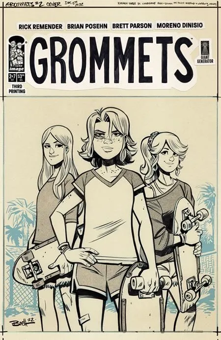 Product image for GROMMETS #2 3rd print