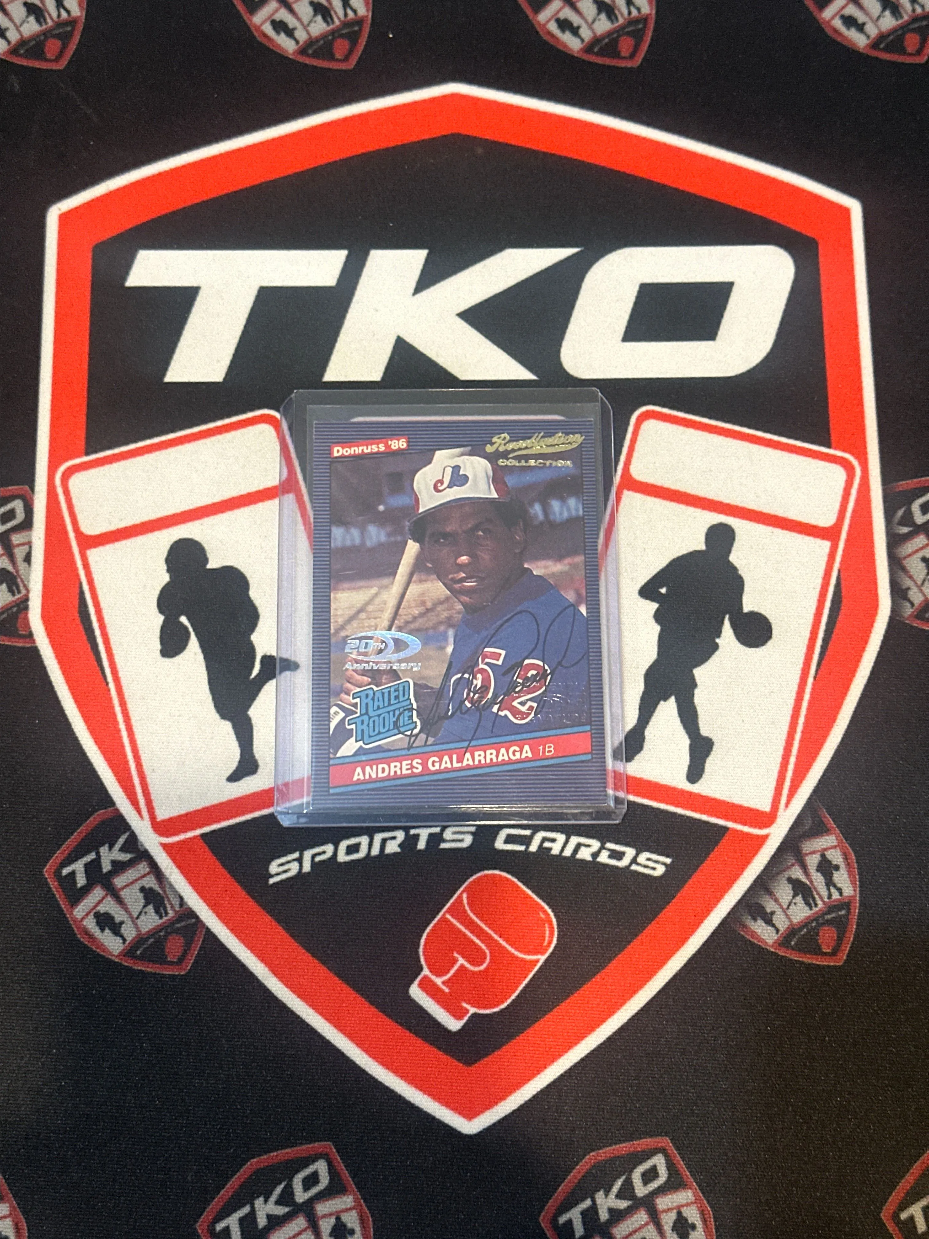 Product image for Donruss 20th Anniversary ANDRES GALLARAGA Auto SSP /7