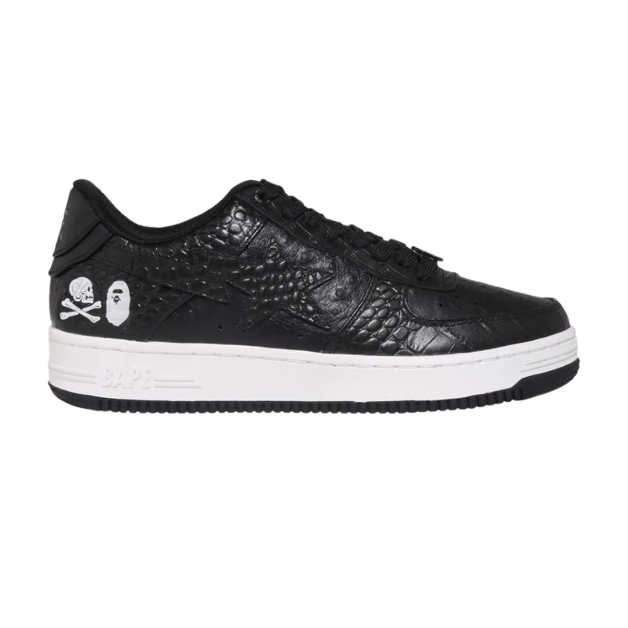 Product image for 8M - Bape Bapesta Low x Neighborhood Black