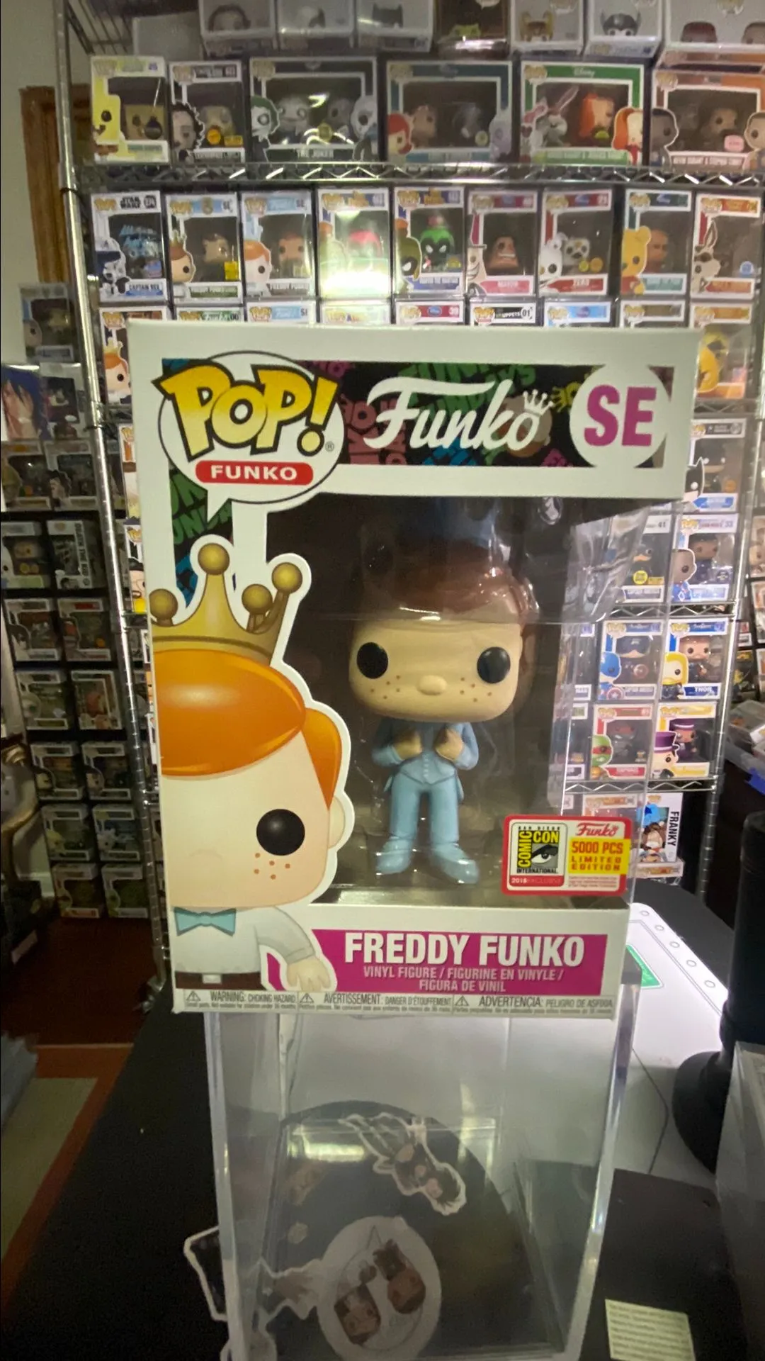 Product image for Freddy funko as (dumb and dumber (Harry dune) Blue