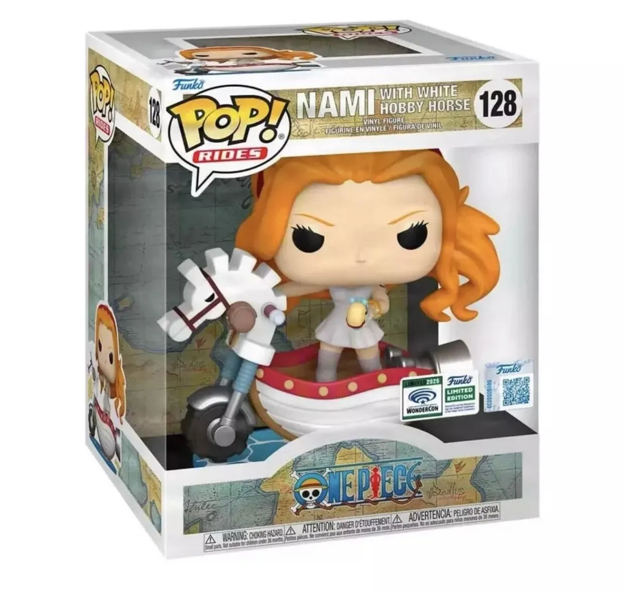 Product image for NAMI w/ White Hobby Horse Funko Pop WonderCon 2025 Exclusive Con Sticker PreSale
