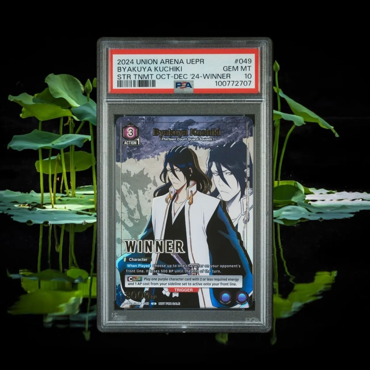 UA PSA 10 UNION ARENA UEPR-PROMOS 049 BYAKUYA KUCHIKI STORE TOURNAMENT  OCTOBER-DECEMBER 2024-WINNER CARD  Whatnot: Shop, Sell, Connect