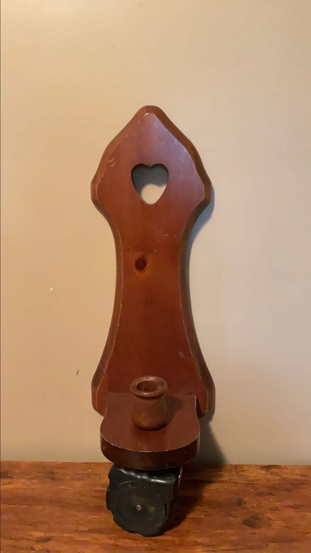 Product image for Vintage wood wall sconce