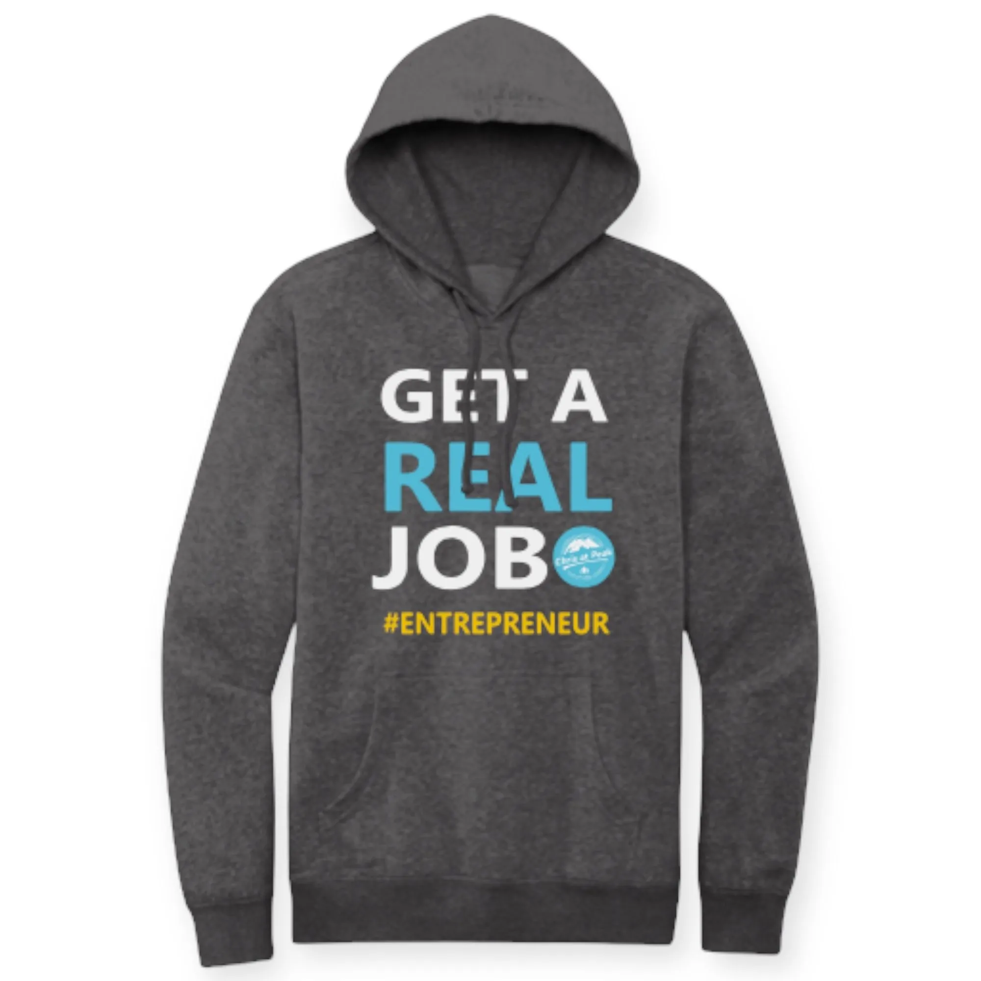 Product image for H4 - “Get A Real Job” Hoodie, Adult 3XL