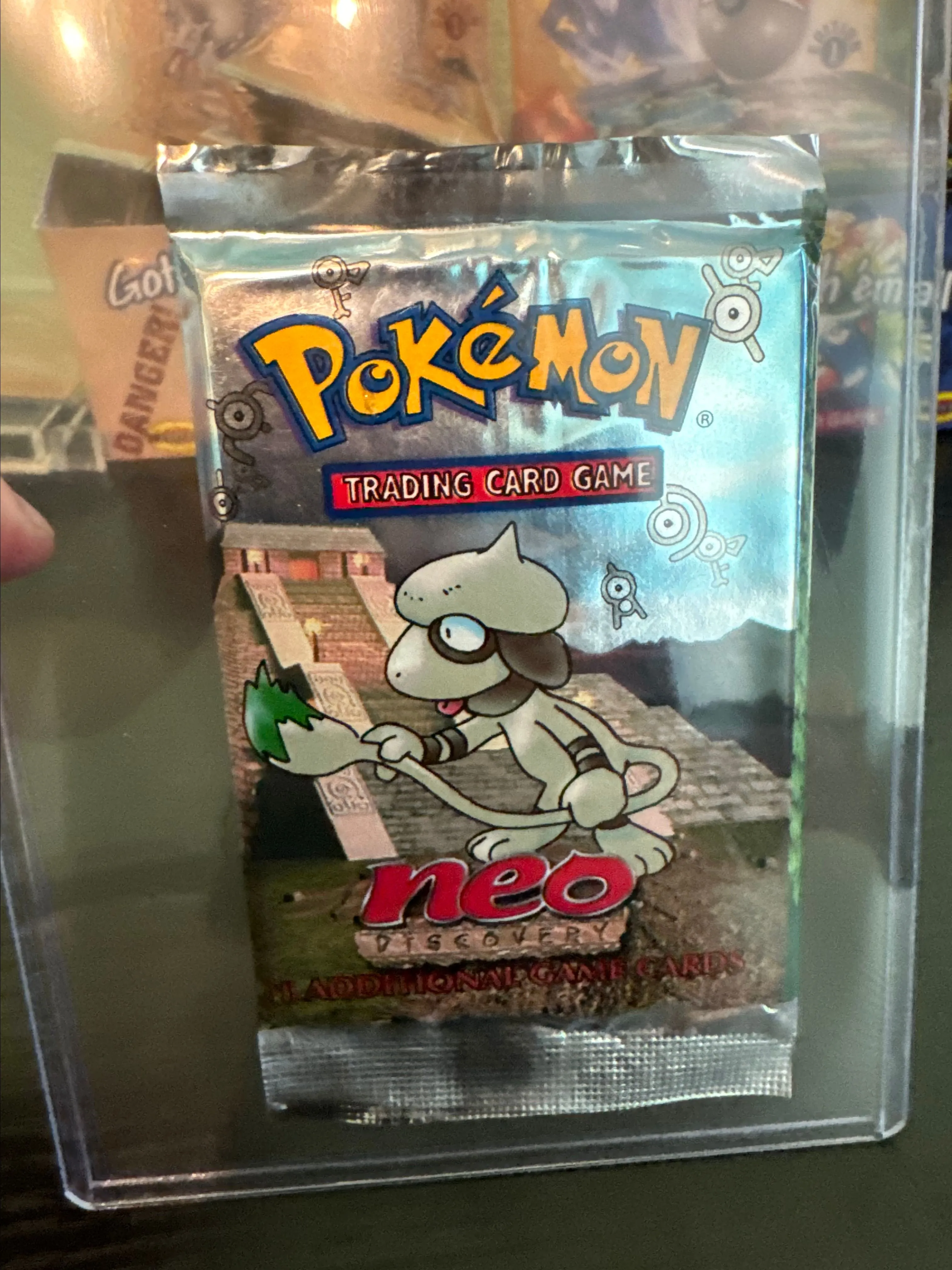 vintage pokemon booster pack Pokemon NEO Genesis Booster Pack Factory Sealed Vintage 1999 – japanmaster main image 1