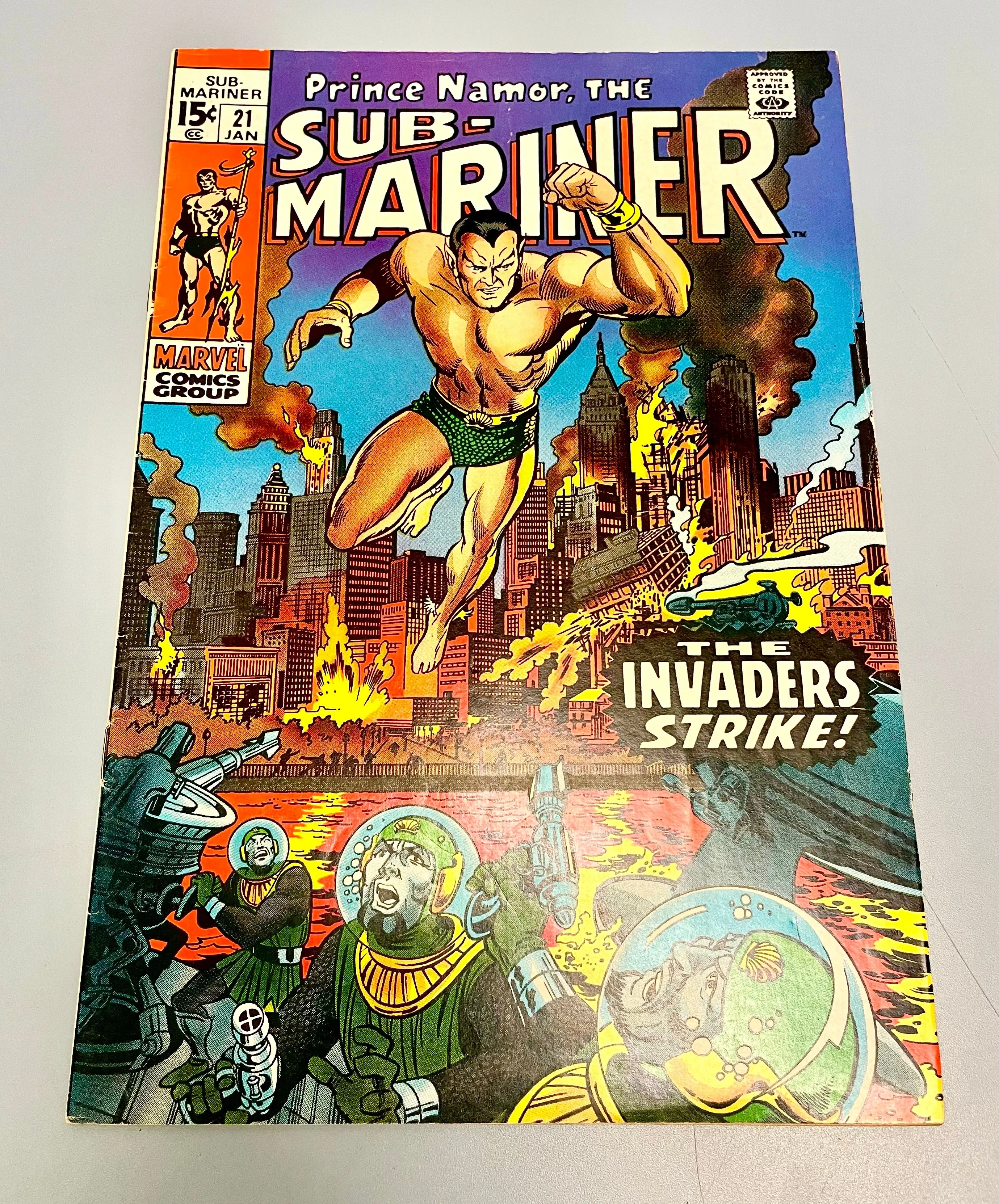 Product image for Sub-Mariner #21 (FN/VF)