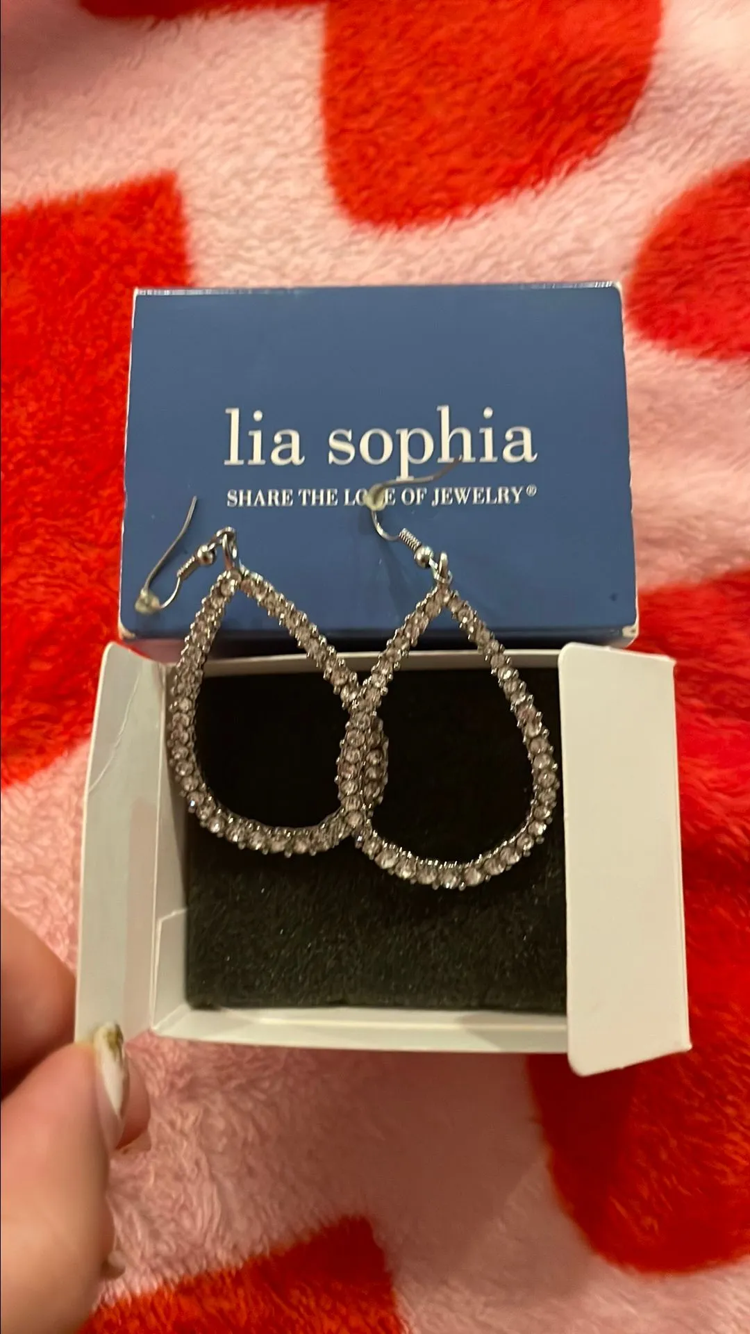 Product image for Lia Sophia teardrop earrings