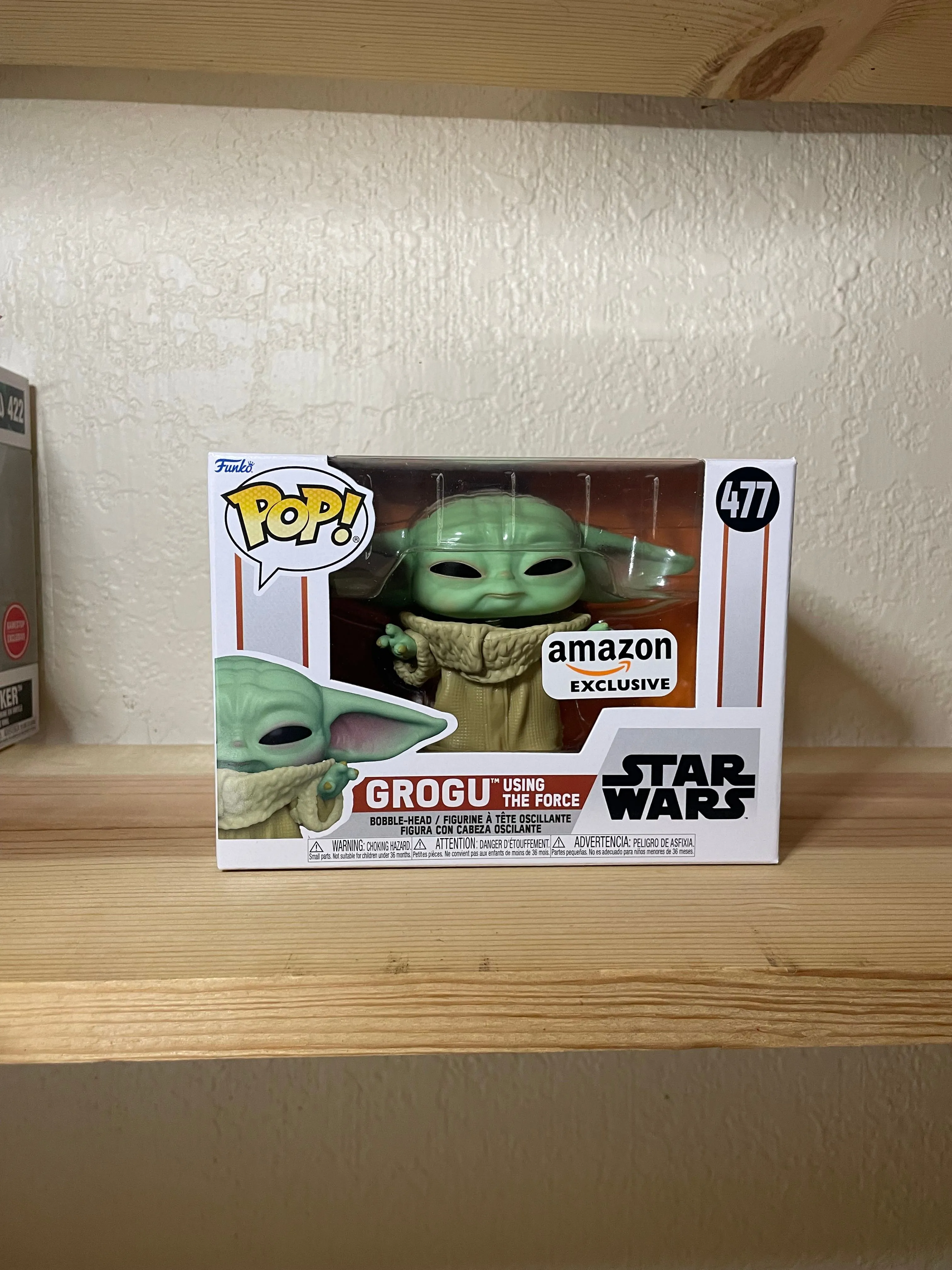 Product image for Grogu Using The Force #477 (Amazon Exclusive)