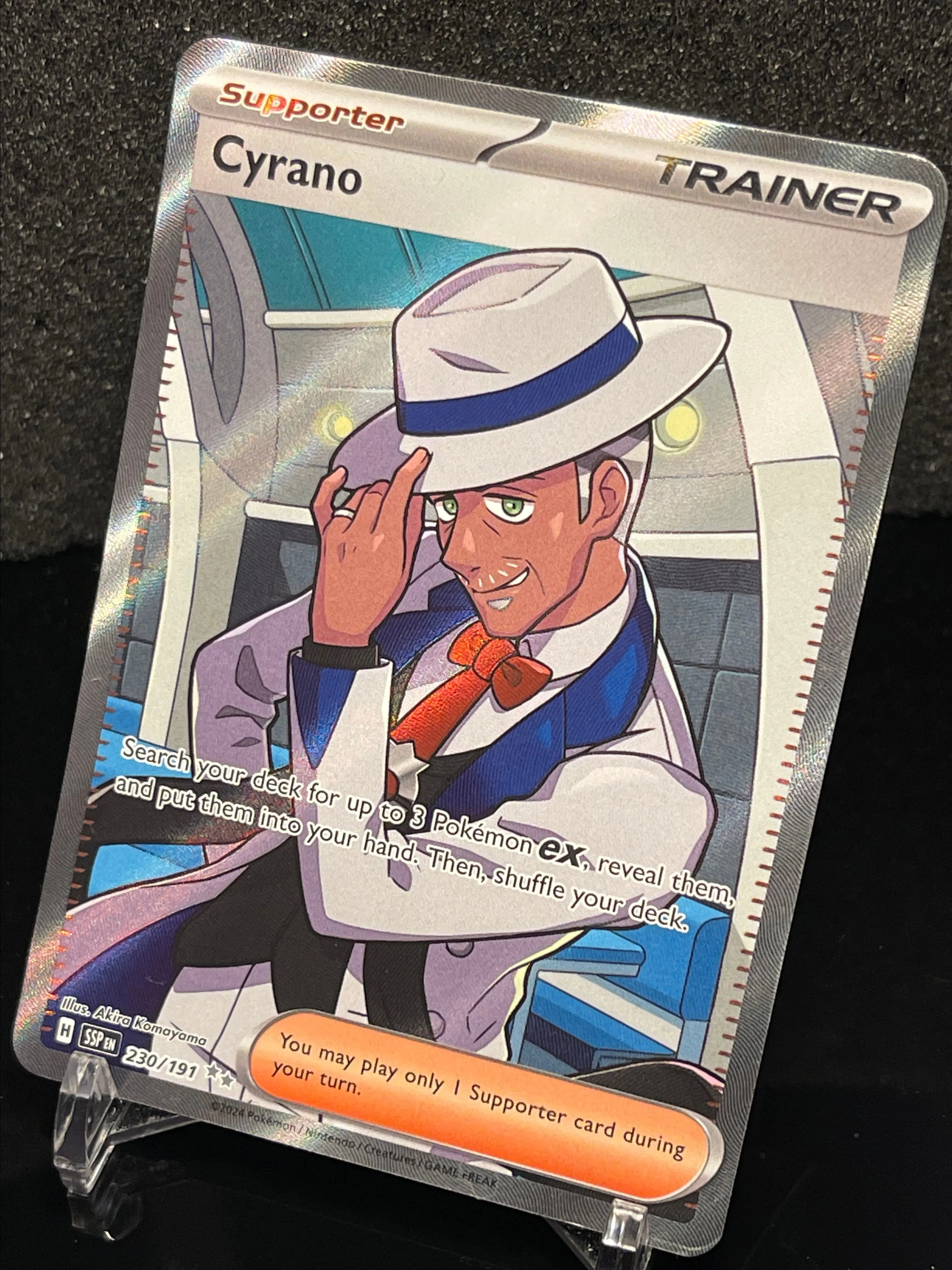 Cyrano Pokemon  Ultra Rare  230/191 Surging Sparks  Whatnot: Shop, Sell,  Connect