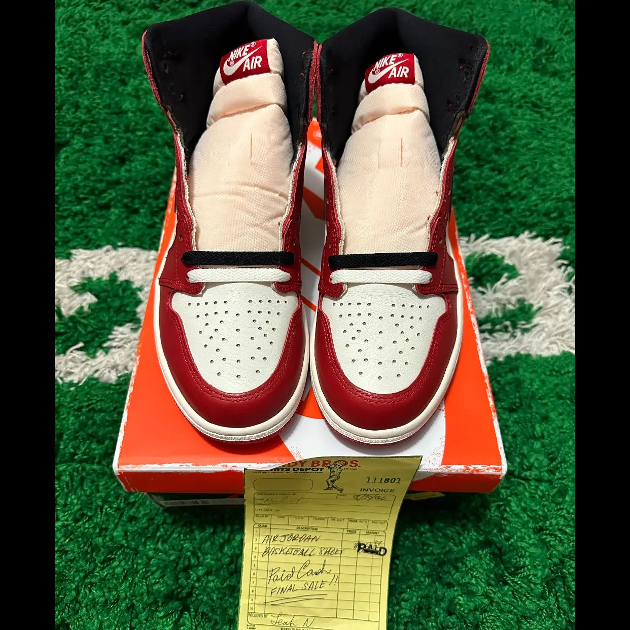 Product image for Jordan 1 High Retro OG Lost & Found Size 5y
