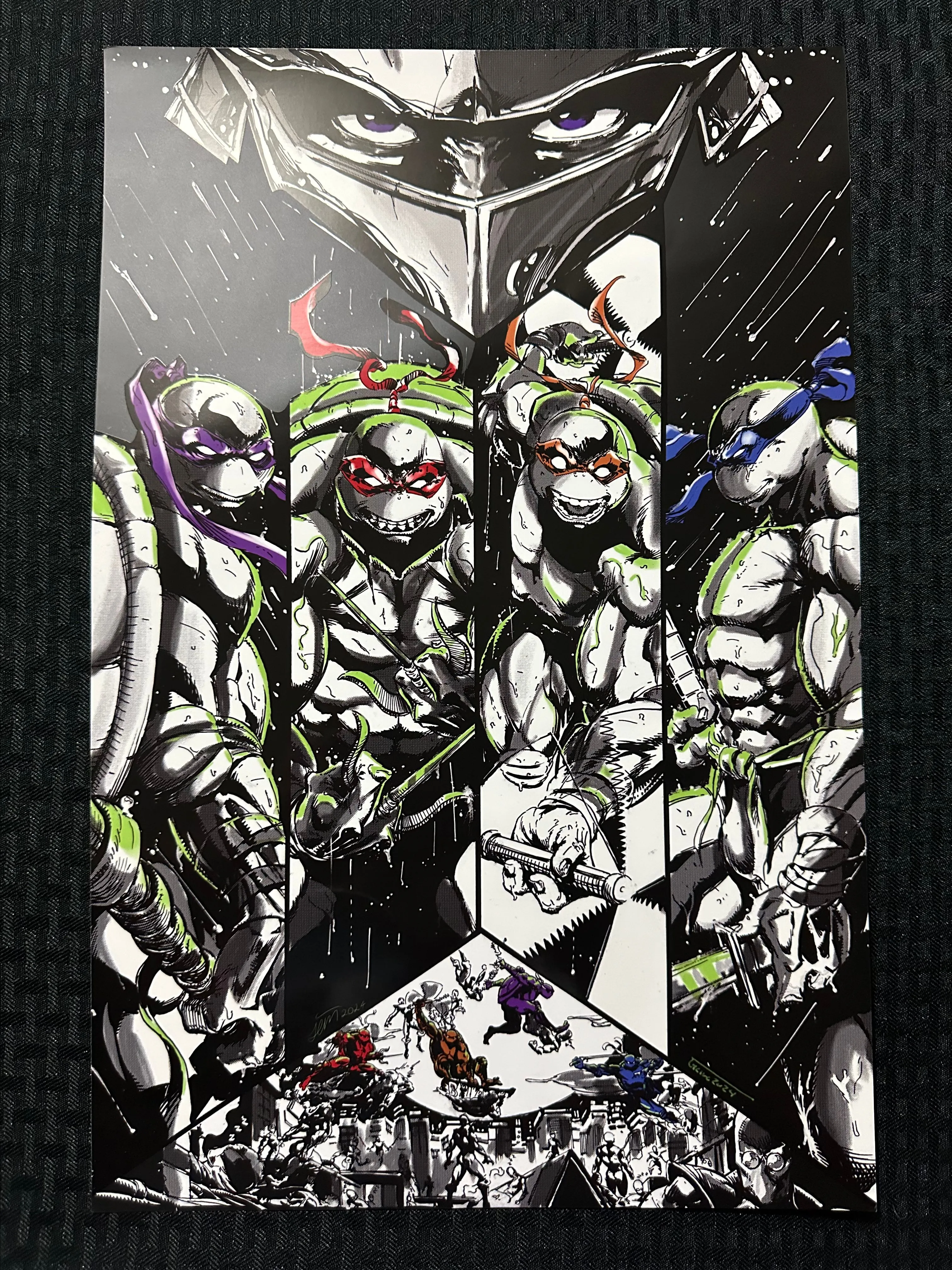 Product image for 11x14 TMNT Art Print