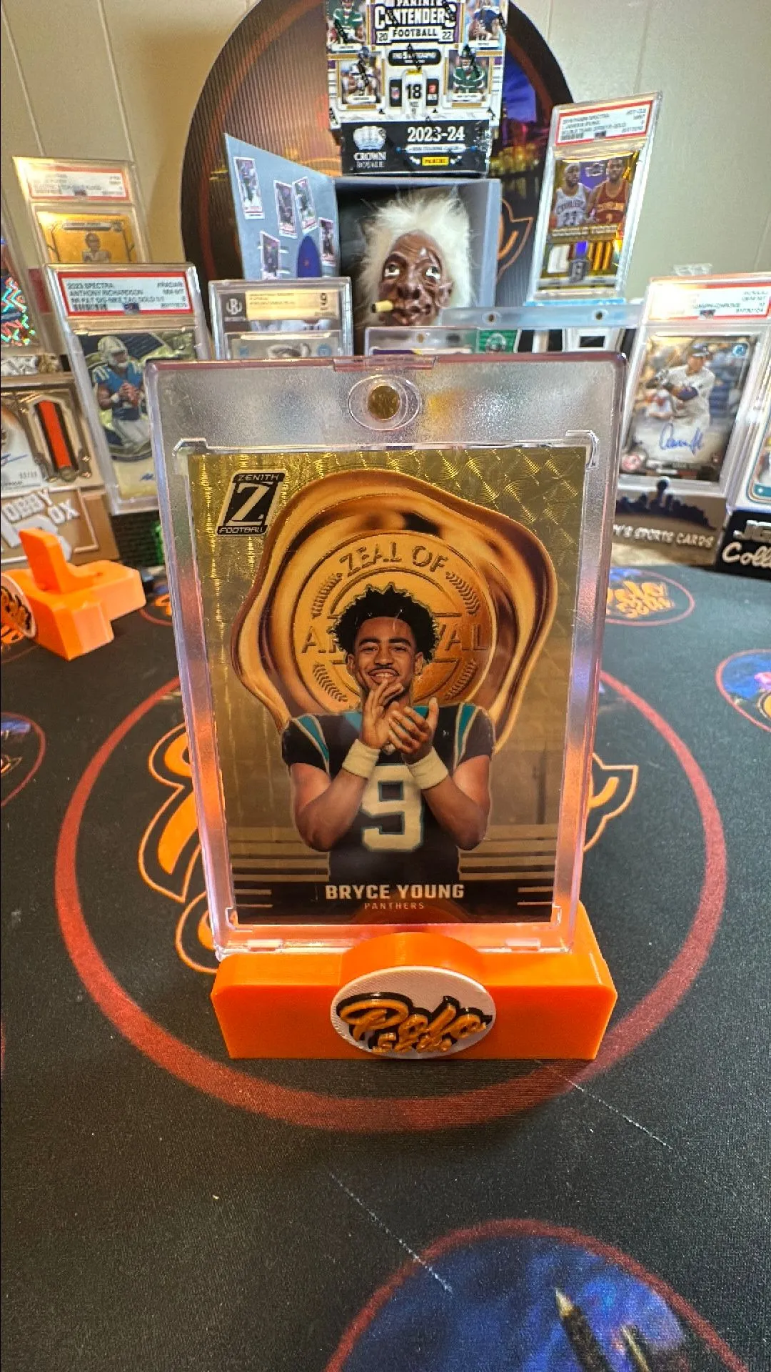 Product image for Bryce young gold vinyl 1/1 seal of approval