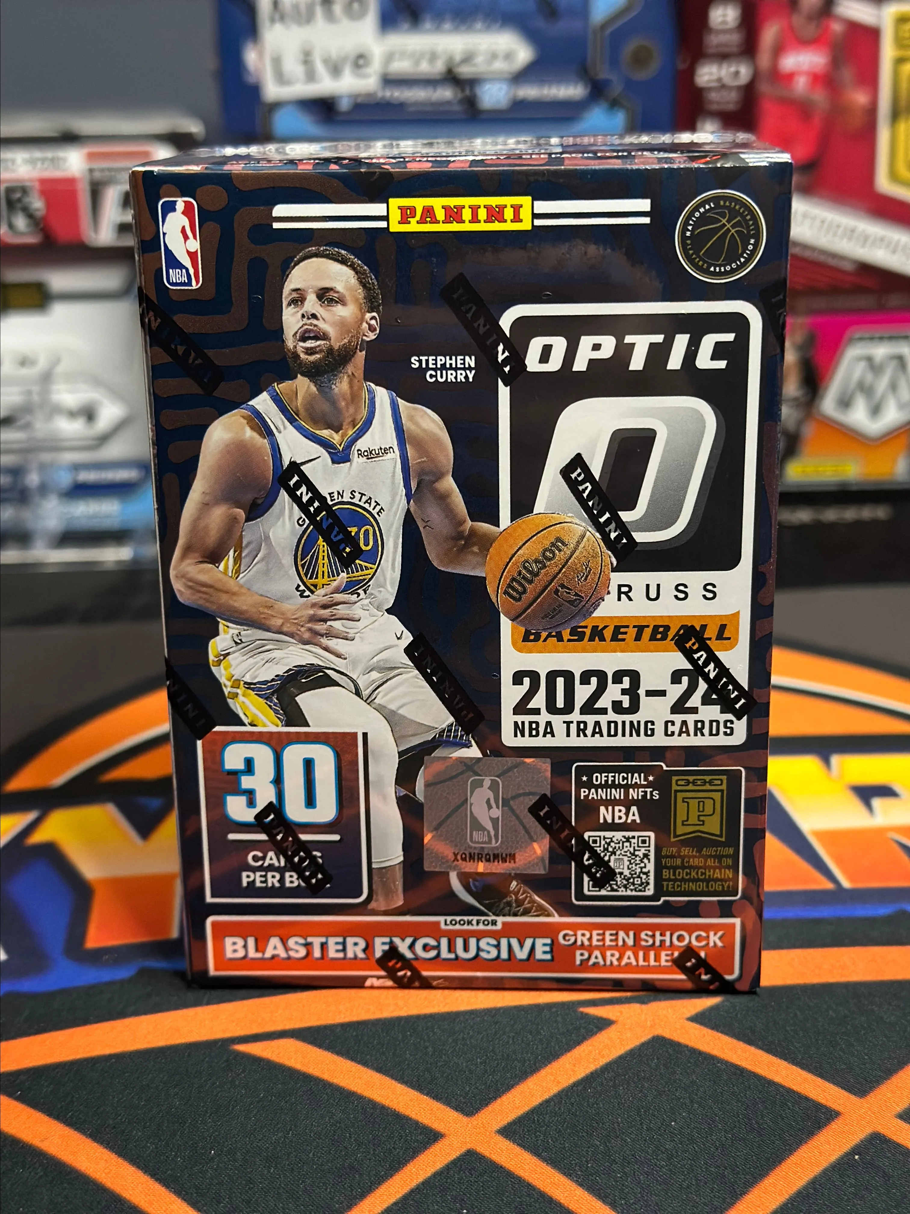 Product image for 1 2023-24 Optic Hobby Blaster Pack(Green Glitter)