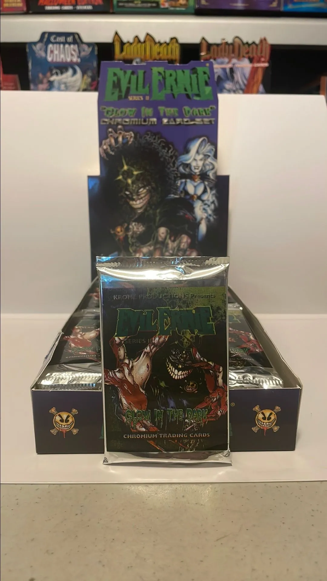 Product image for 1 Pack: Evil Ernie (glow in the dark chromium)
