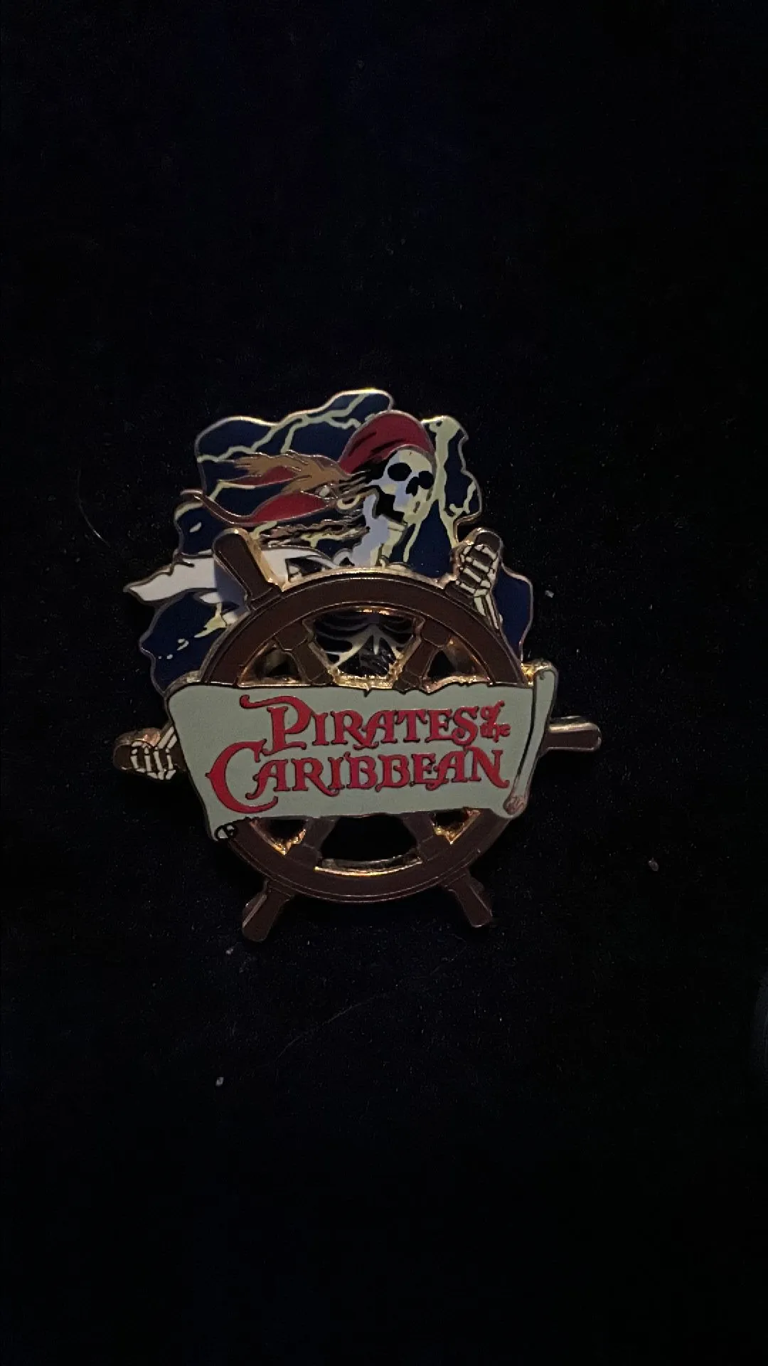 Product image for Pirates of the Caribbean Pin with Spinning Wheele