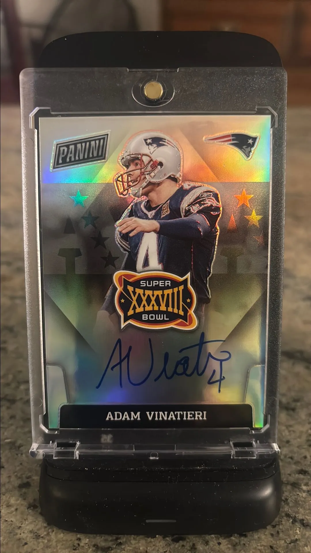 Product image for Adam Vinatieri SB Auto