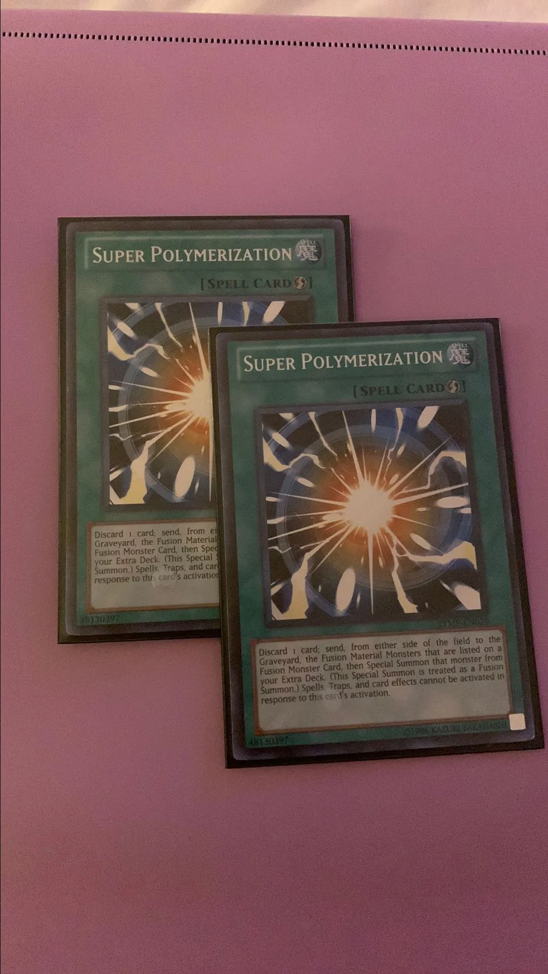 Product image for (Yu-Gi-Oh!) 2x Super Polymerization RYMP-EN029