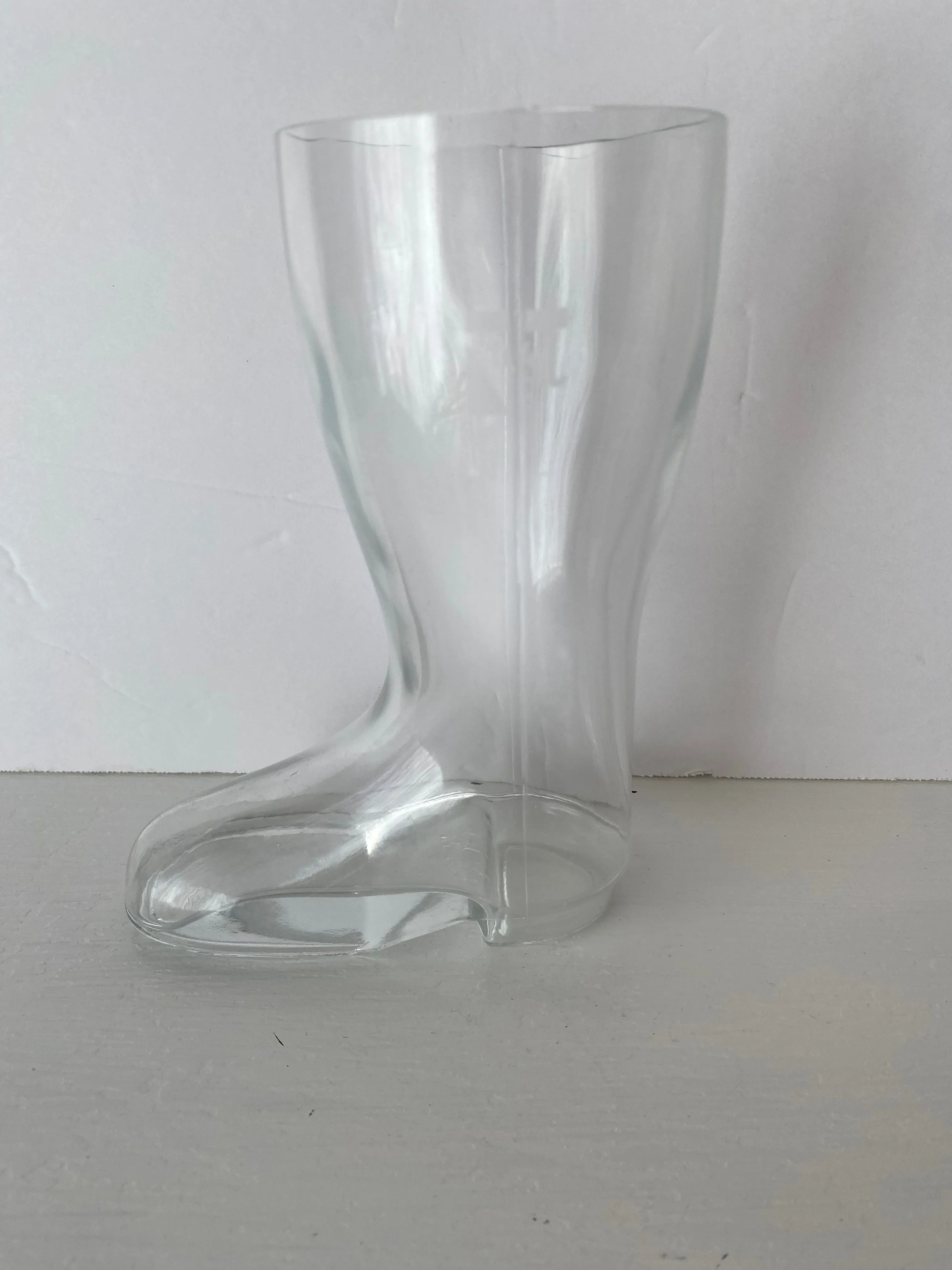 Product image for Glass boot with symbol on the side