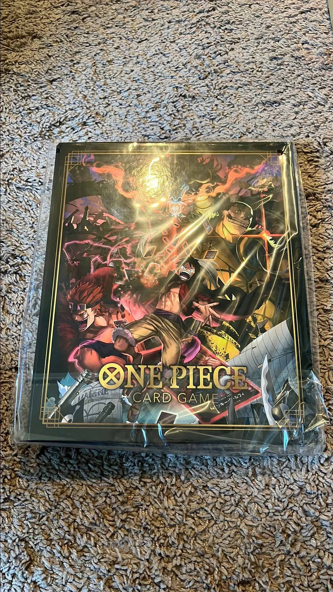 one piece card game 9 pocket binder Amazon.com: Trading Card Binder for One Piece Card Game,9 Pocket with 50  Sleeves up to 900 Cards One Piece TCG Card Binder,Waterproof Card Storage  Bag with Sleeves,one piece for card Display Case : main image 1