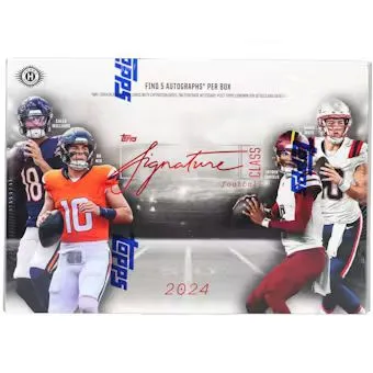 Product image for Topps Signature Class Hobby Football 2024