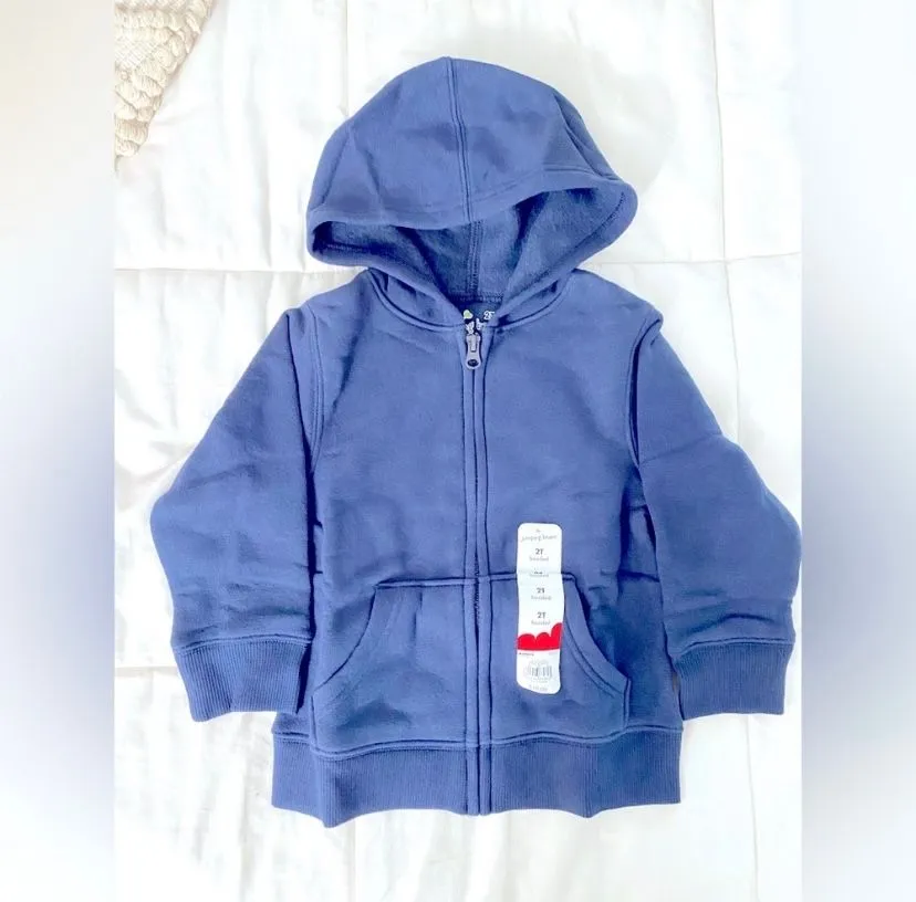 Product image for Jumping beans navy blue hoodie - 2t