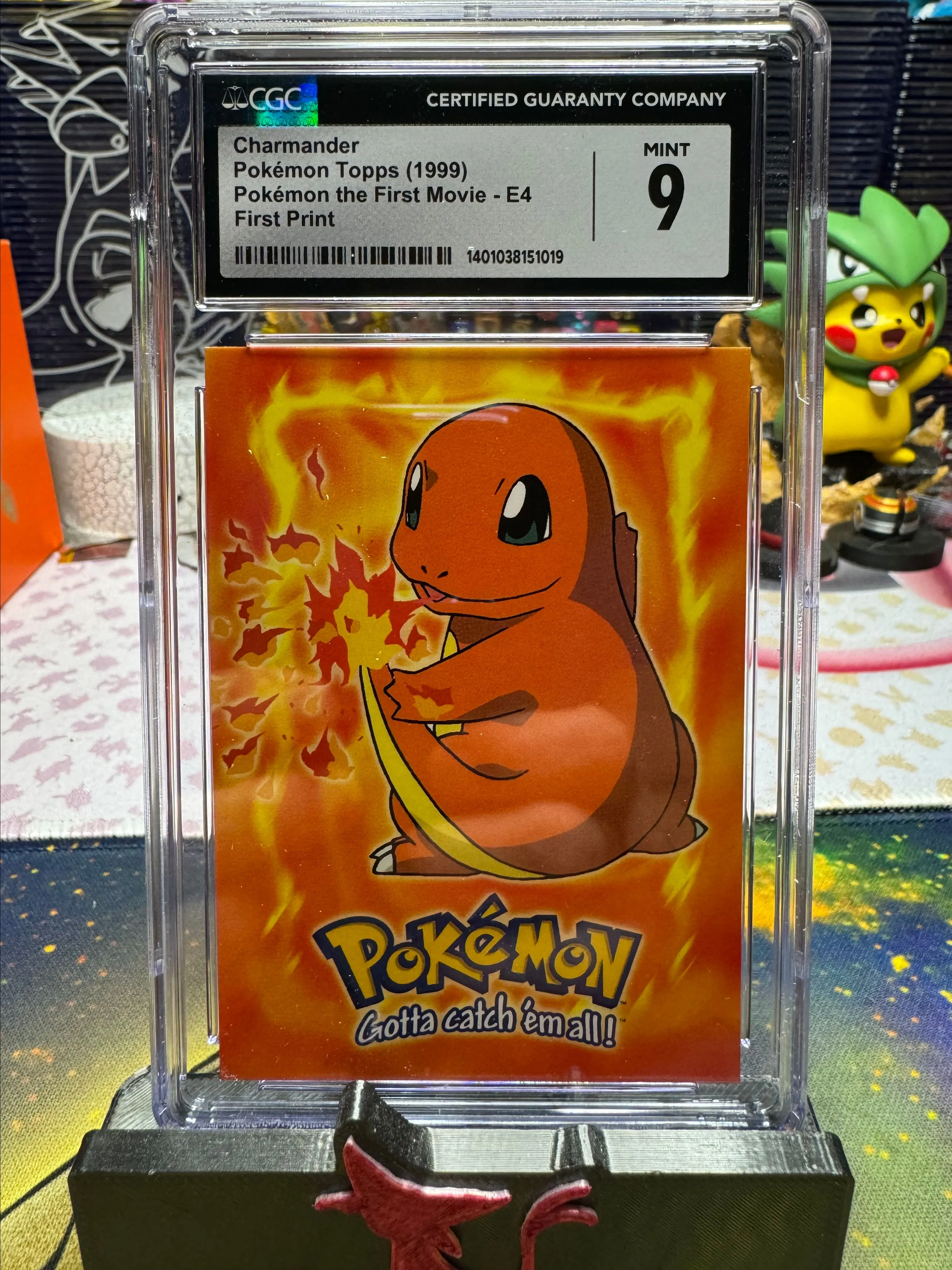 Charmander Topps 1999 First Movie CGC Mint 9  Whatnot: Shop, Sell, Connect