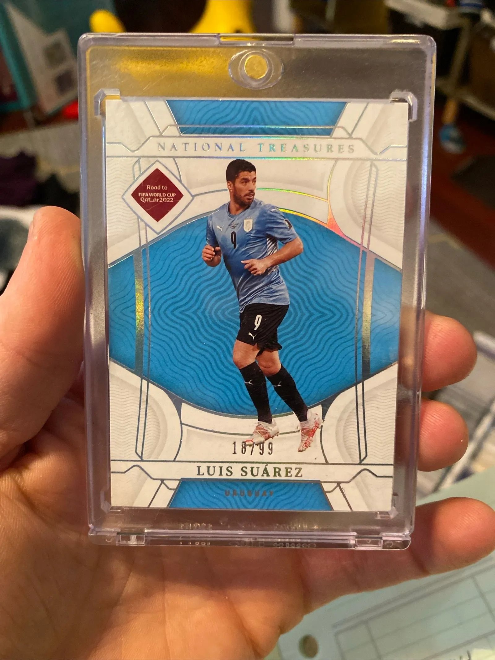 Product image for 2022 Panini National Treasures Luis Suarez /99