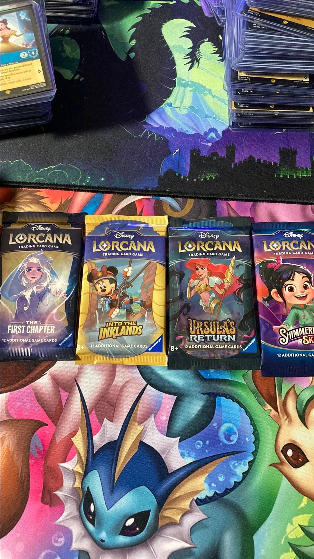 Product image for 4 Packs of Lorcana