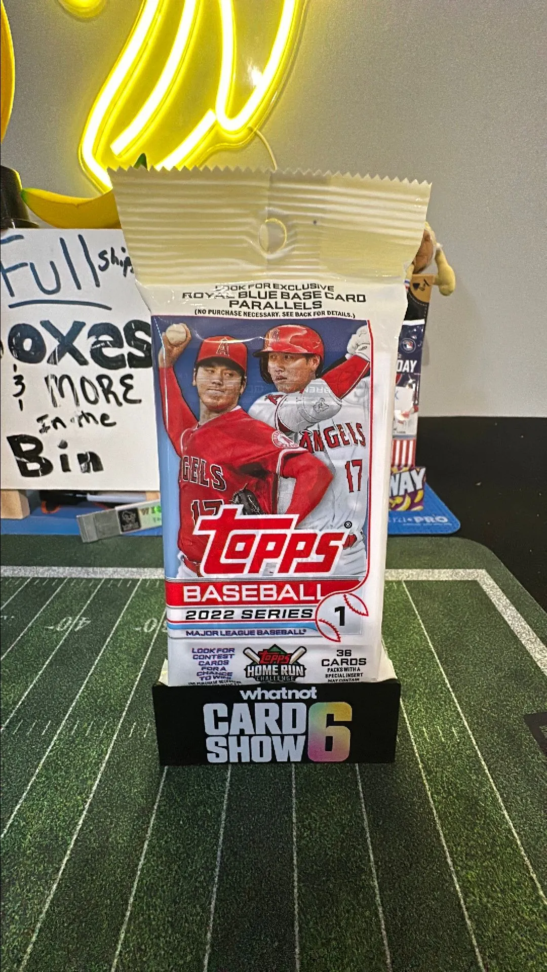 Product image for 2022 Topps Series 1 Baseball 36 Card Value Pack