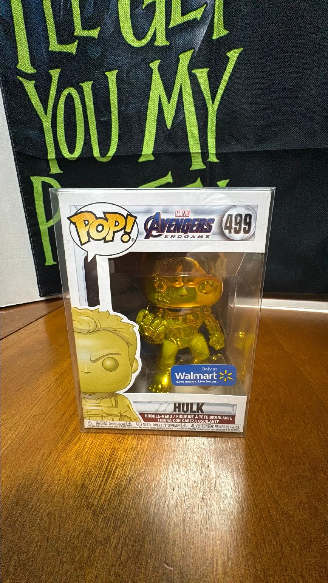Product image for Hulk (Yellow Chrome)