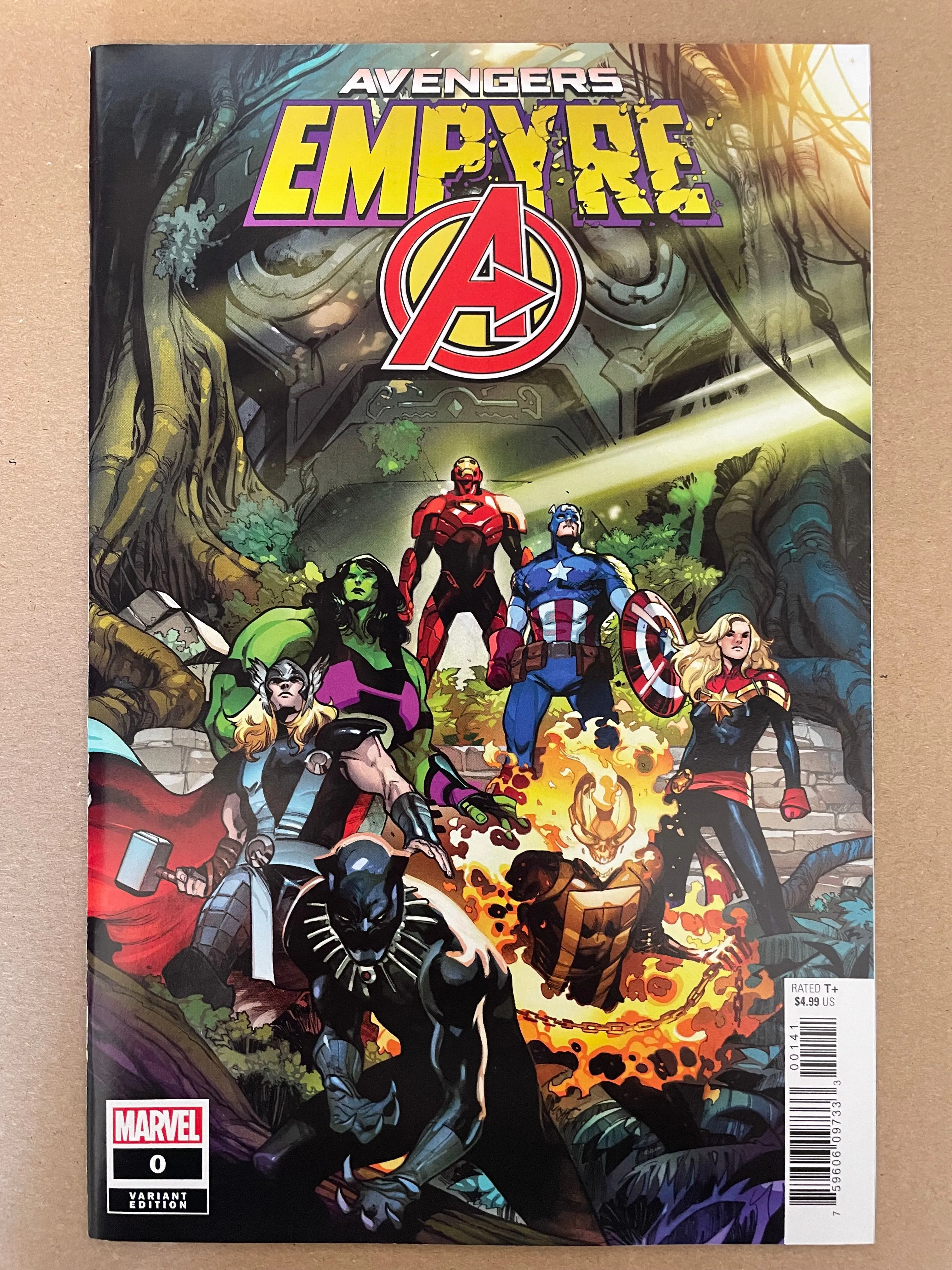 Product image for AVENGERS EMPYRE #0 1:25 LARRAZ VARIANT