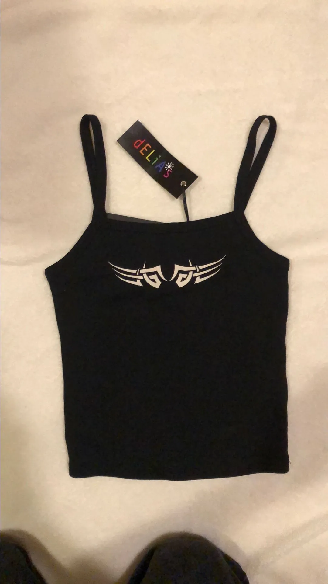 Product image for Delia's Finish First graphic tank