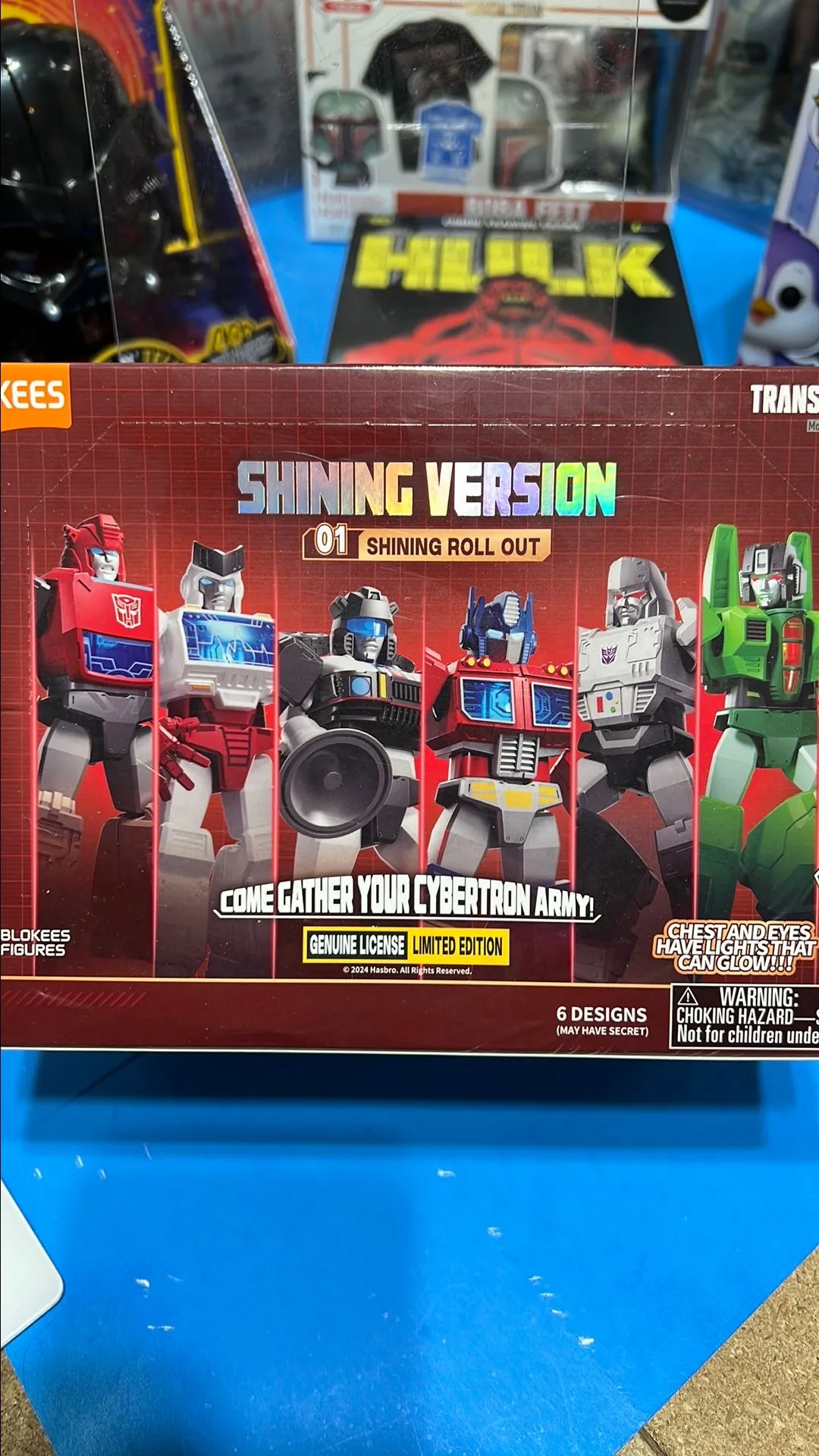 Product image for 0 - Mystery Transformers Mini Blokees Figure - MEGATRON CHASE FIGURE
