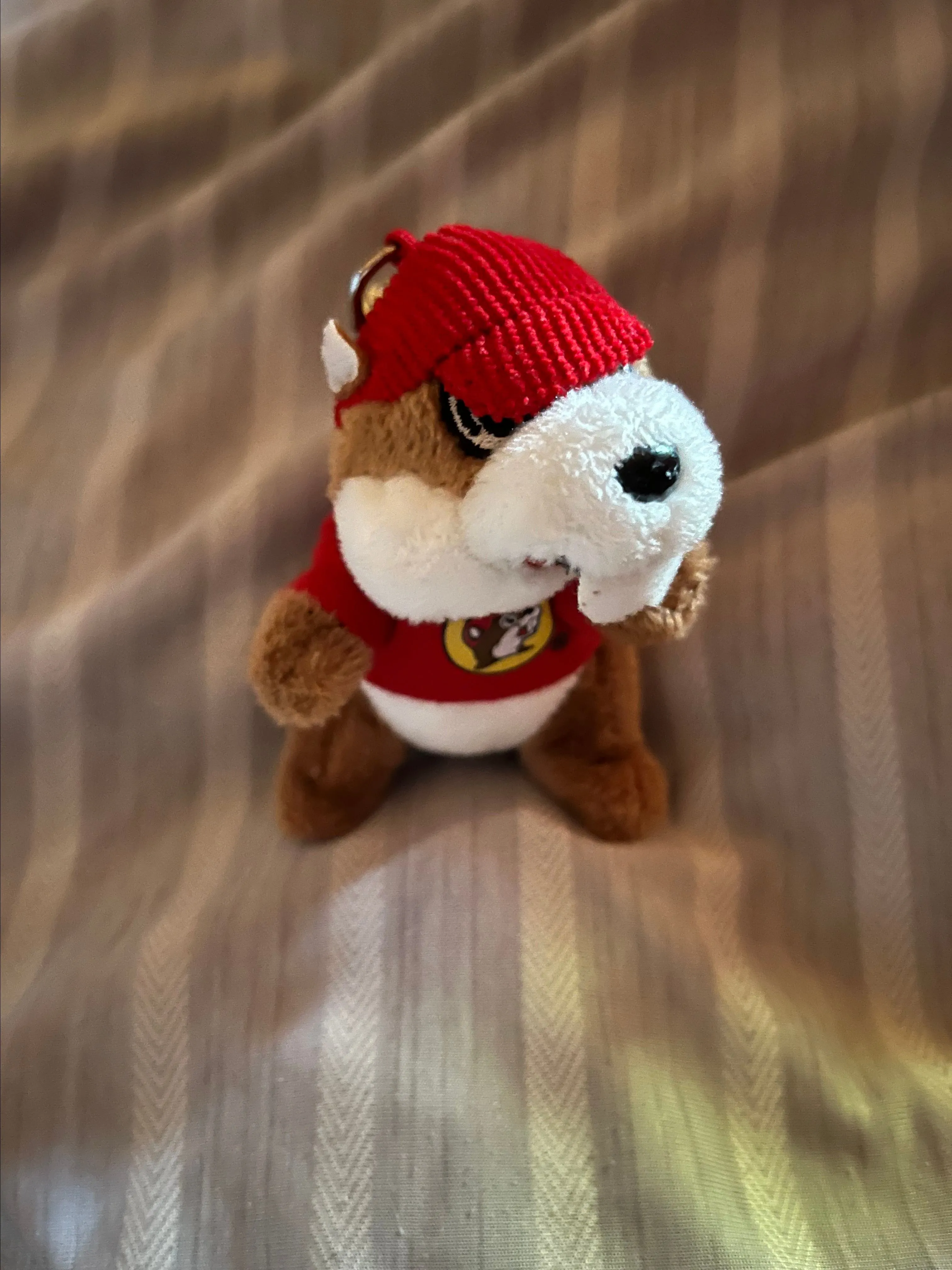 Product image for Buccee's Beaver Plush Keychain