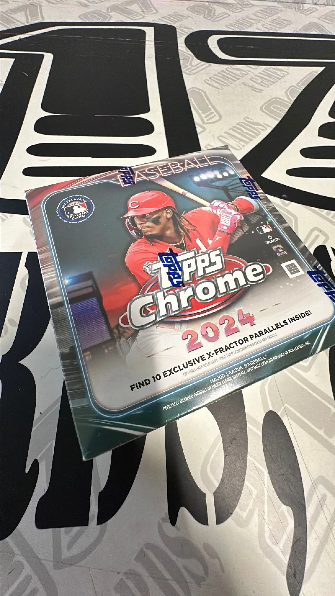 Product image for 2024 Topps Chrome Baseball Megabox