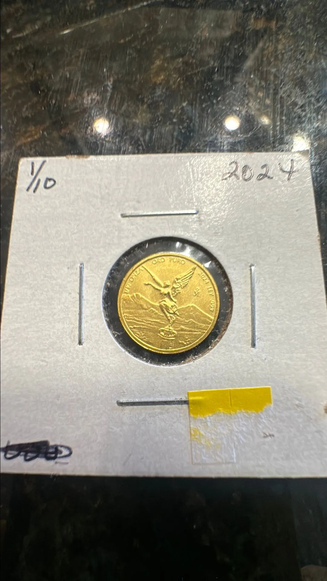 Product image for 2024 1 10th oz gold libertad