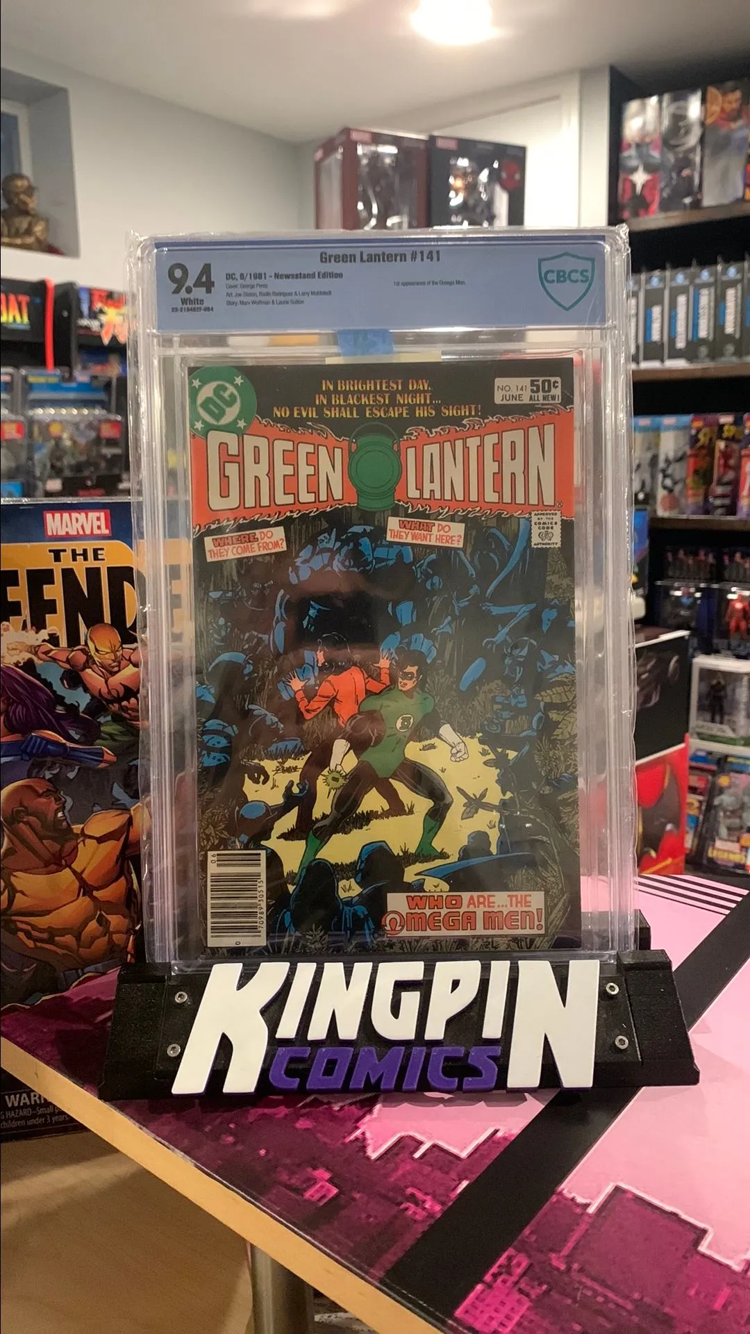 Product image for Green Lantern CBCS 9.4 key 1st Appearance of the Omega Men