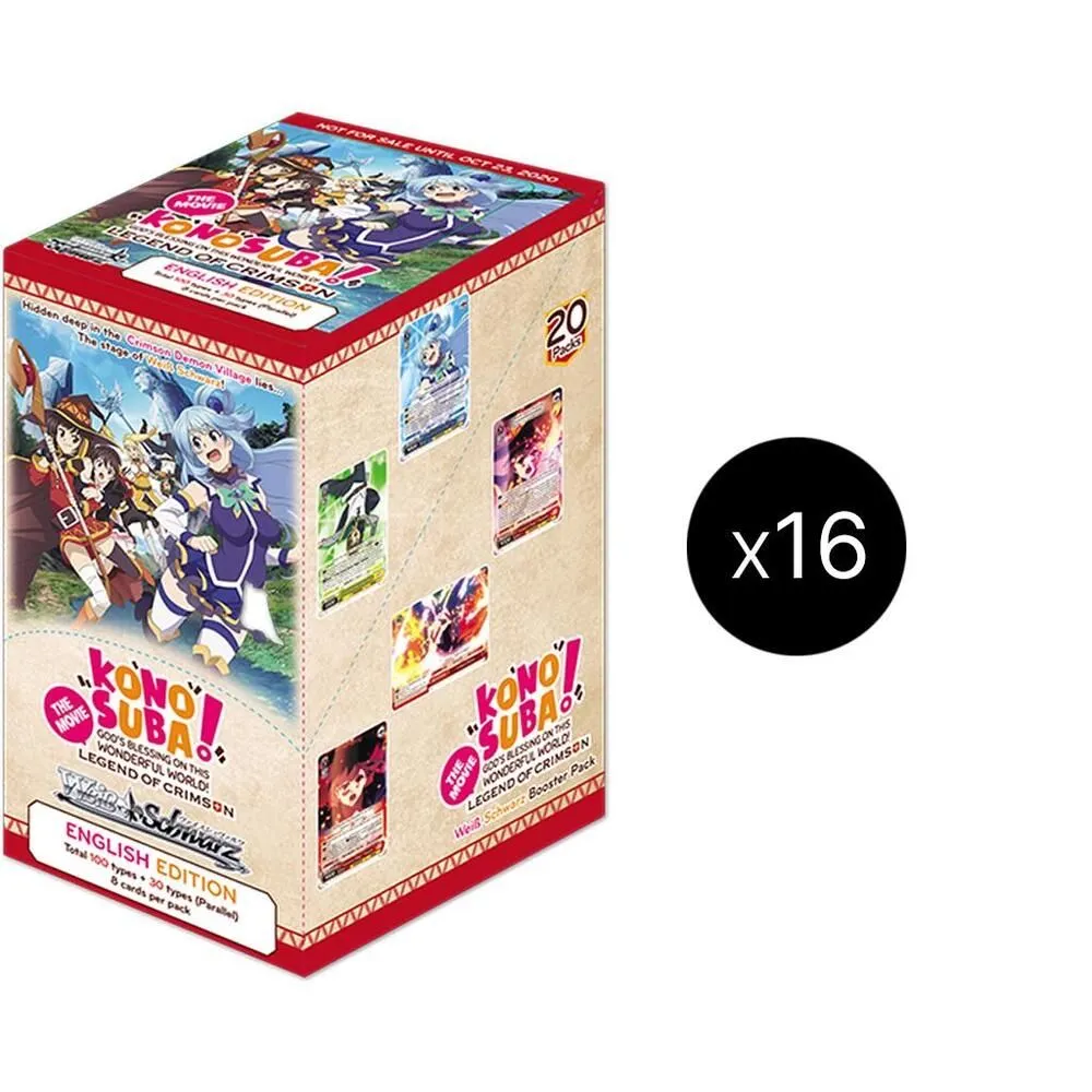 1x Konosuba The Movie: Legend of Crimson Booster Box Case [Second  Edition] - (KS/W76)  Whatnot: Shop, Sell, Connect