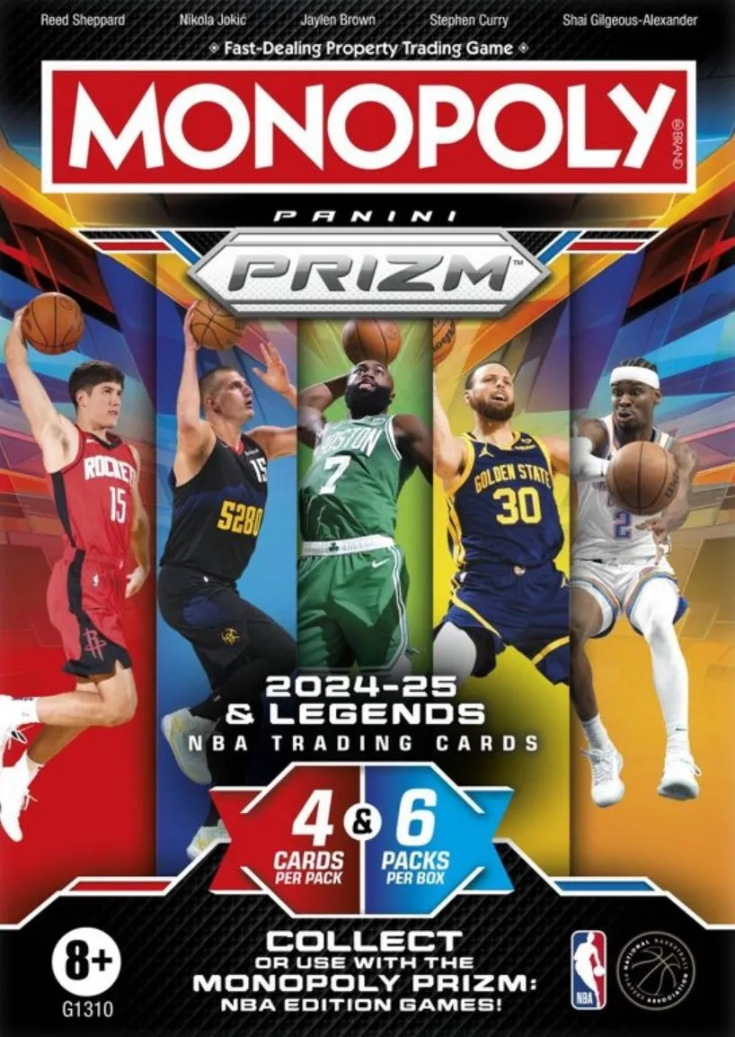 Product image for 2024-25 Monopoly Basketball Blaster - 1 Box