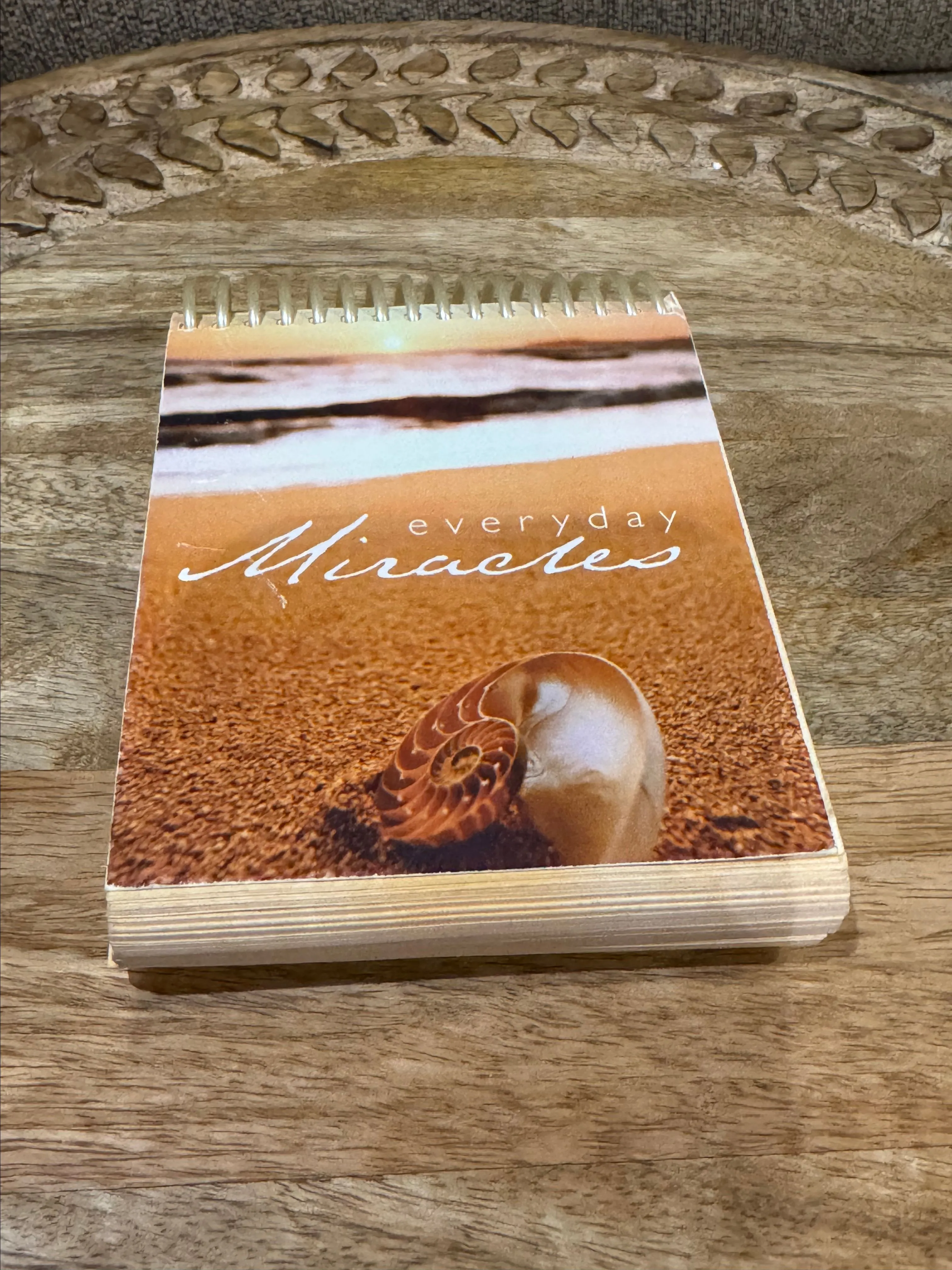 Product image for Vintage Gorborg's Spiral everyday miracles inspirational book