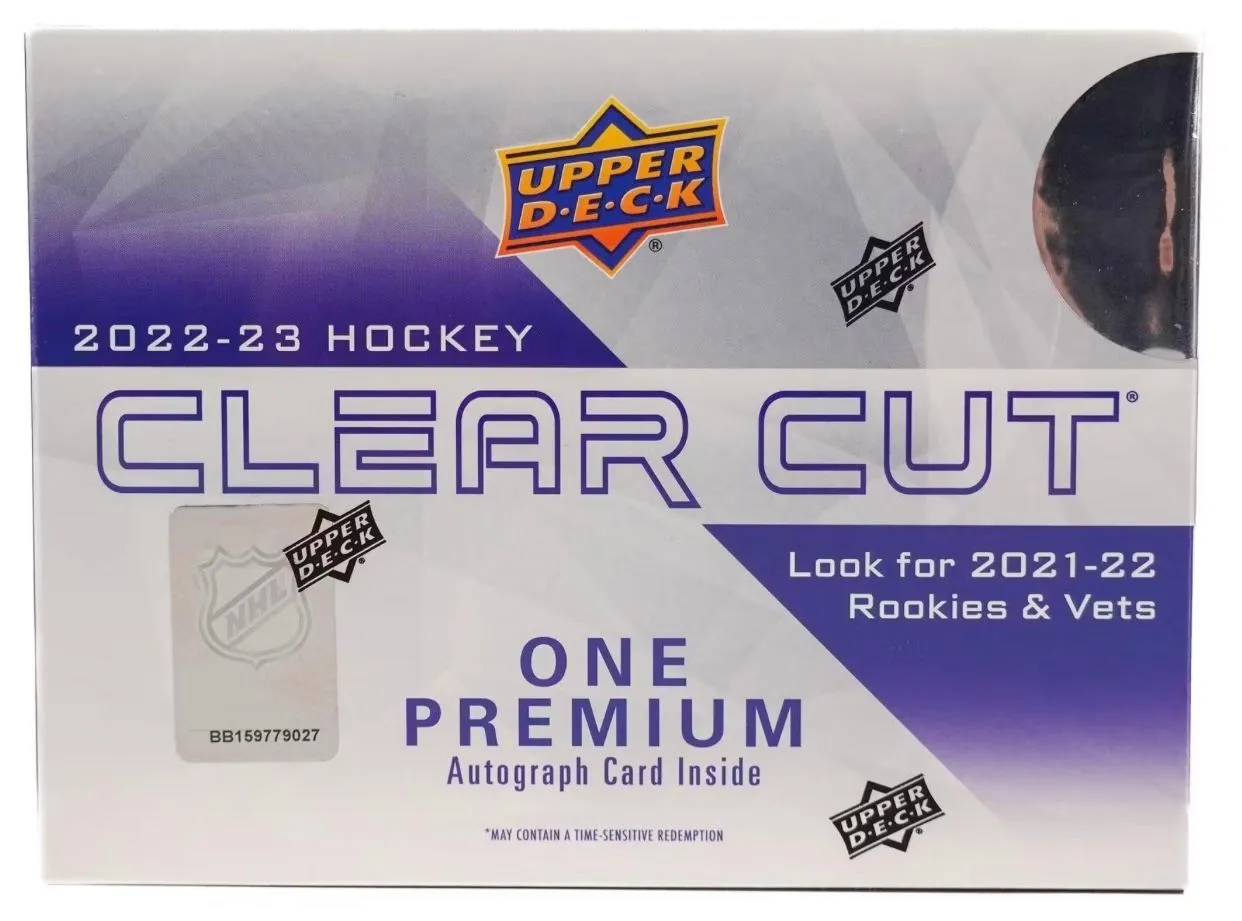 Product image for 2021/22 & 2022/23 Clear Cut Hockey Hobby Box
