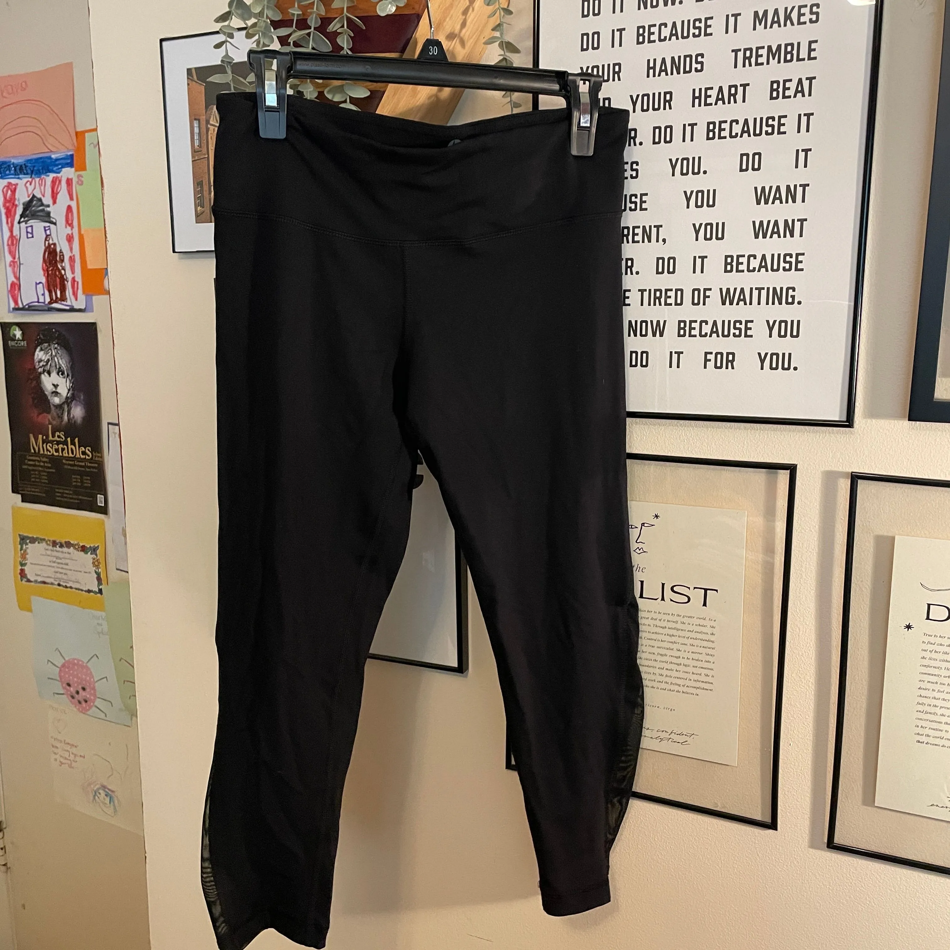 Product image for 374 90 Degree Black Leggings Size Medium