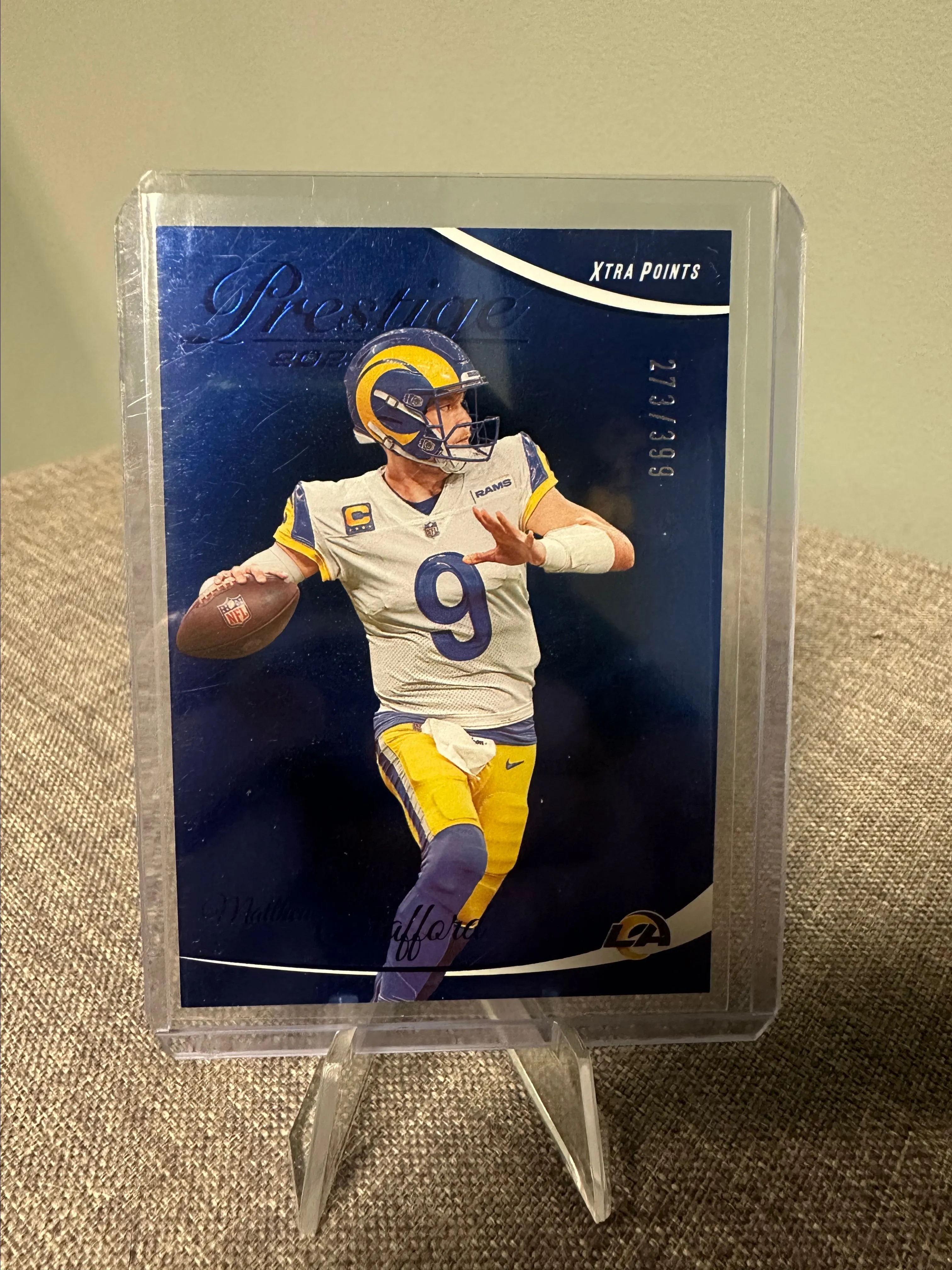 Product image for Matt Stafford Prestige Xtra Points Blue /399