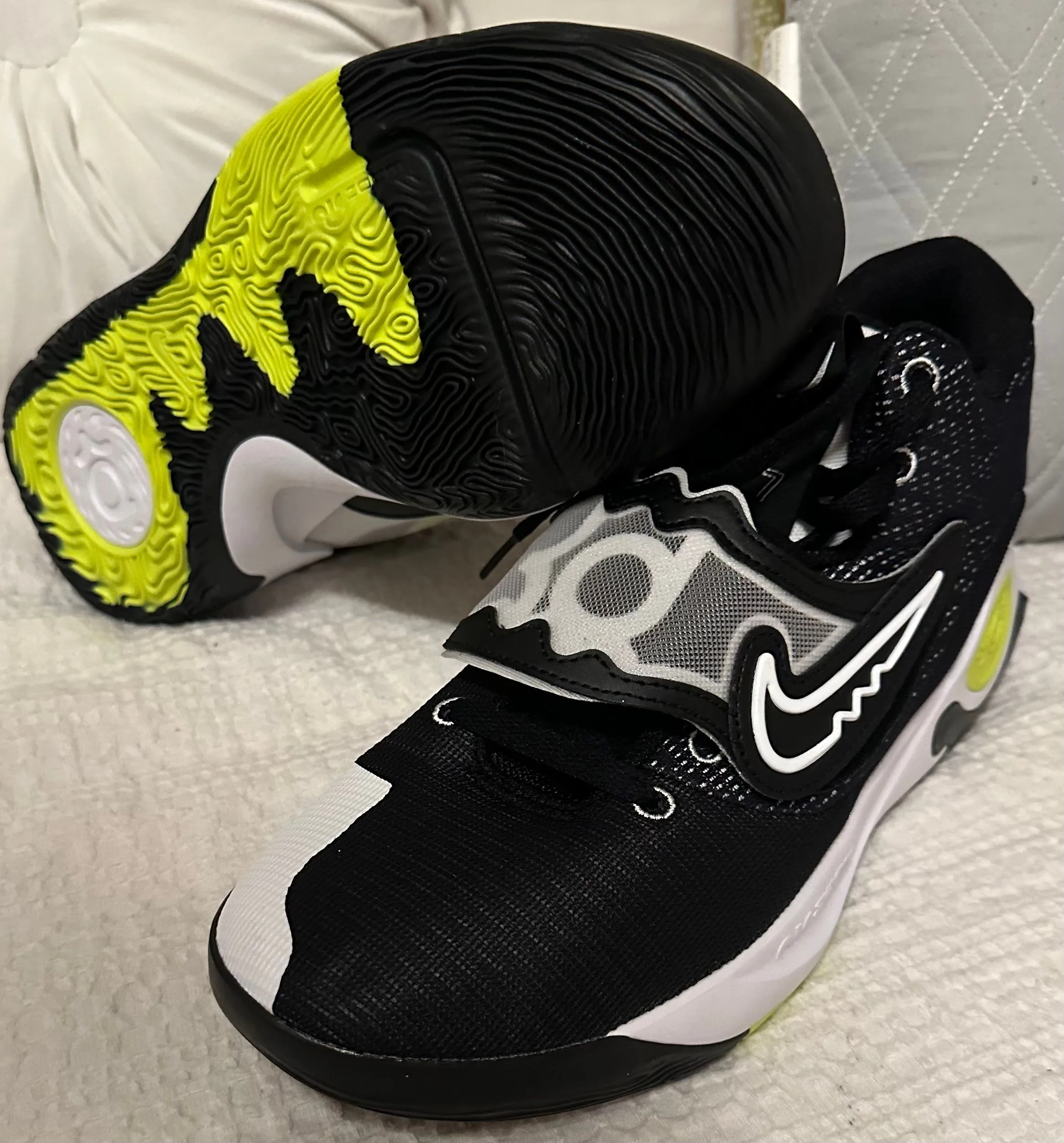 Product image for Nike KD Trey 5 Black Volt - Size 12M