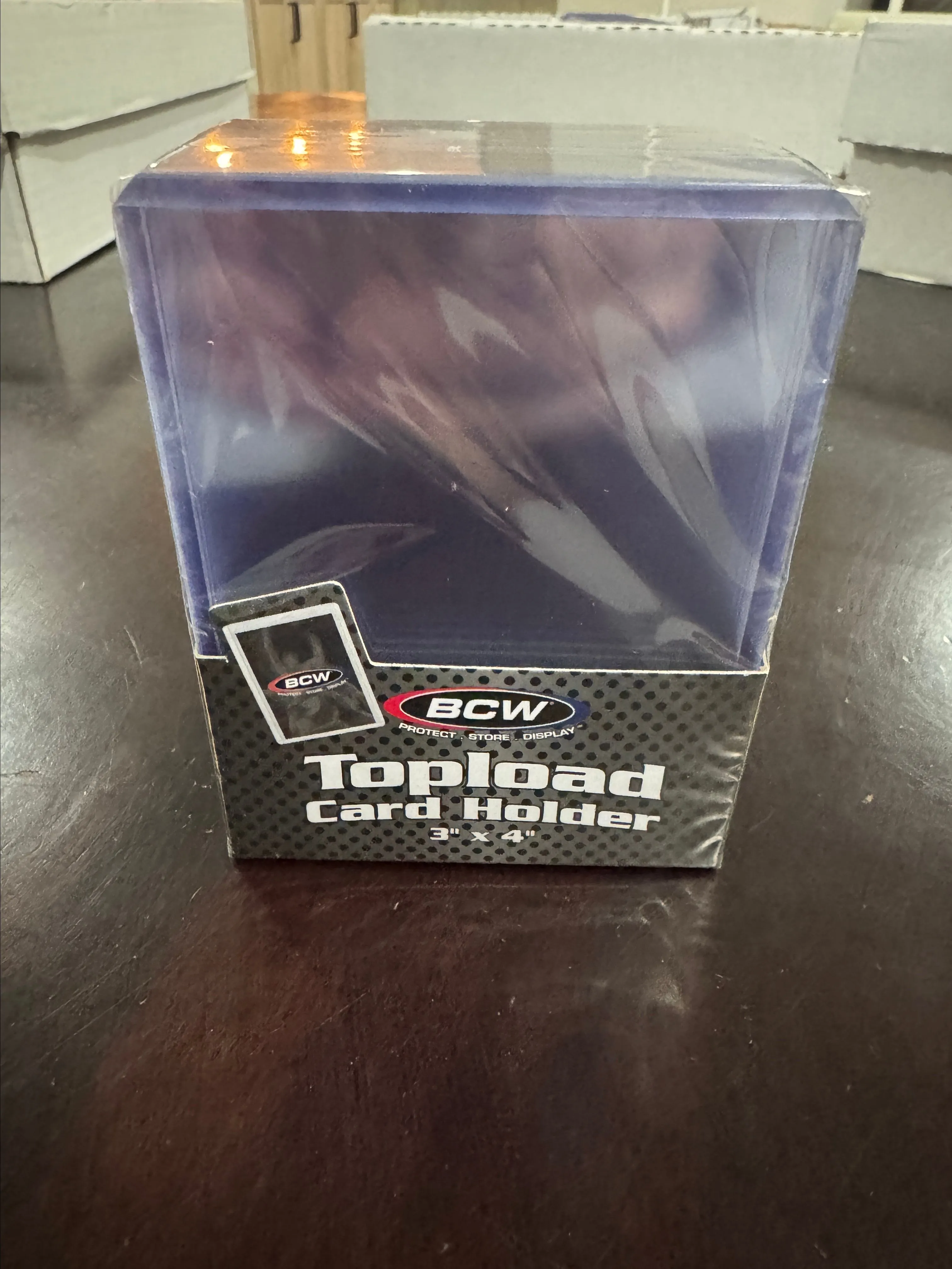 Product image for Pack of 25ct standard Bcw toploaders