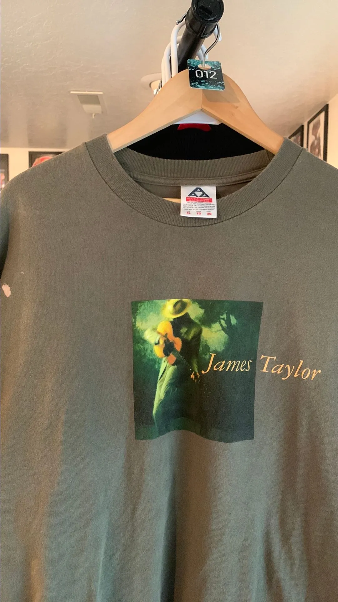 Product image for 12. James Taylor 2002 - XL