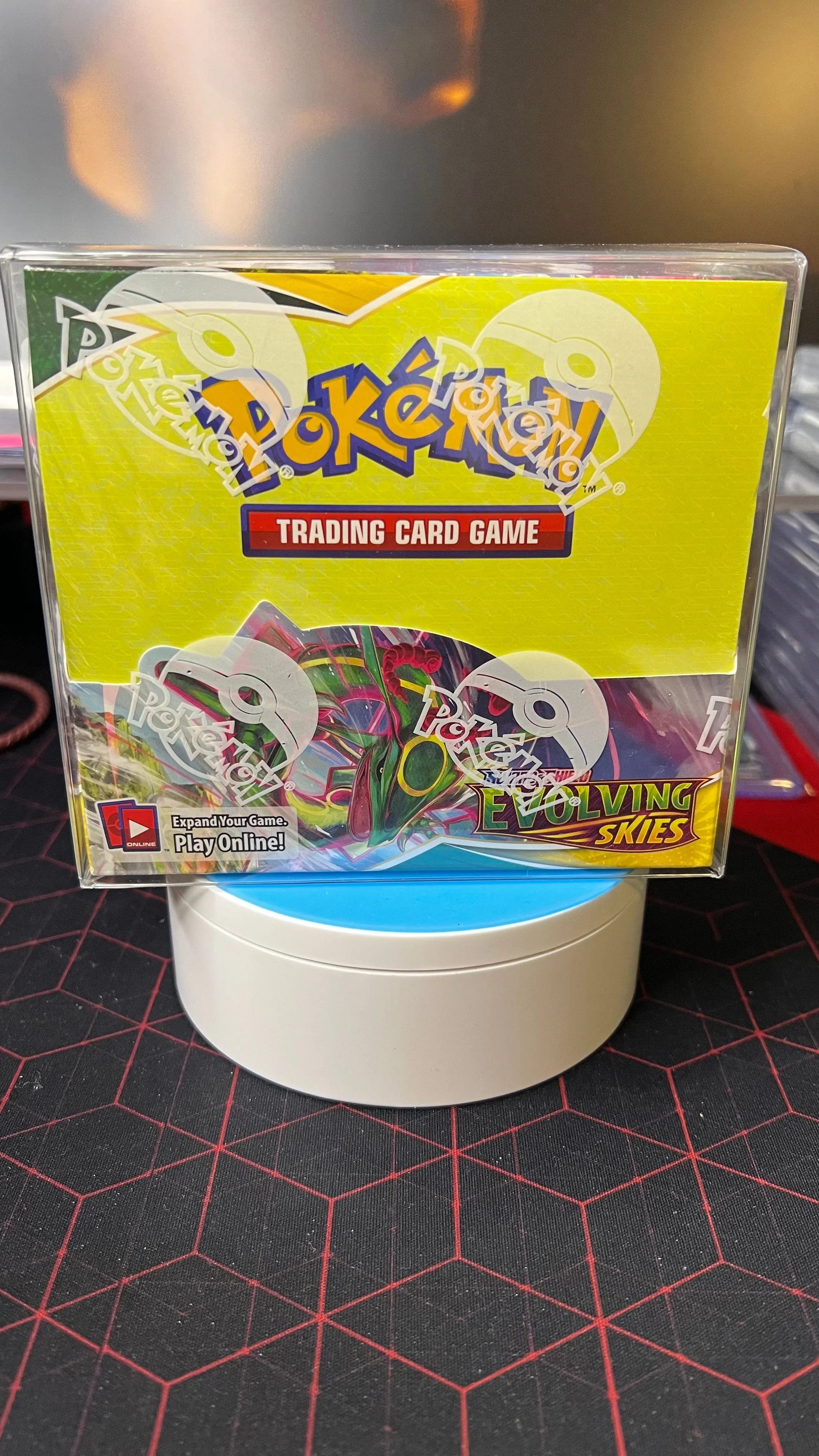 pokemon booster box case dimensions Pokémon Japanese Future Flash Booster Box Acrylic Case main image 1