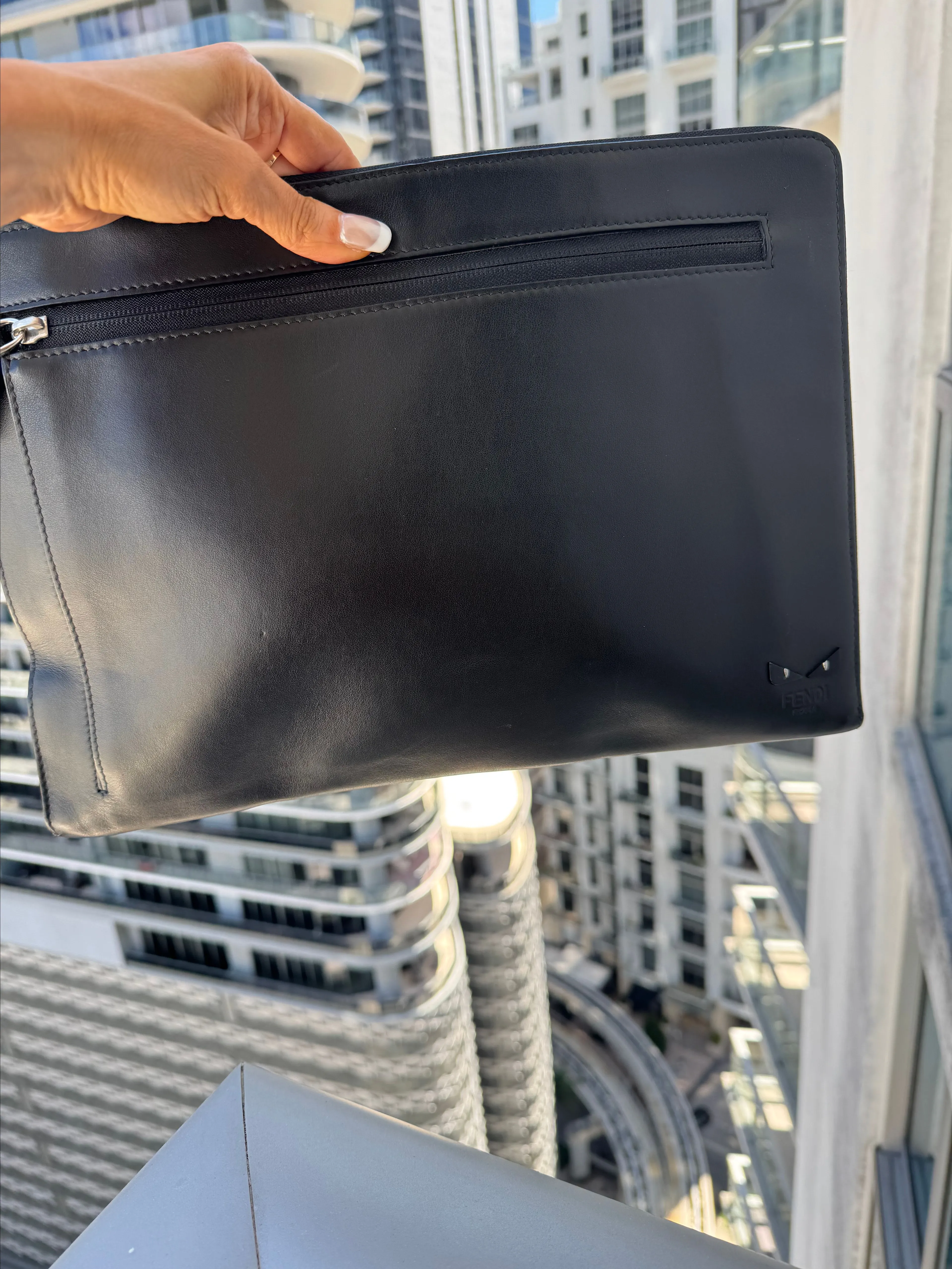 Product image for 77. Fendi Leather Portfolio