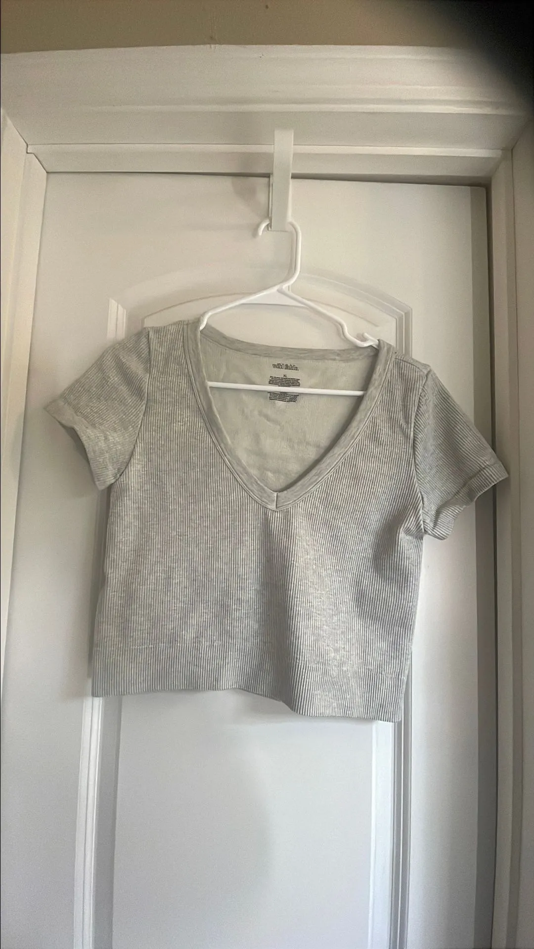 Product image for Gray crop top size XL
