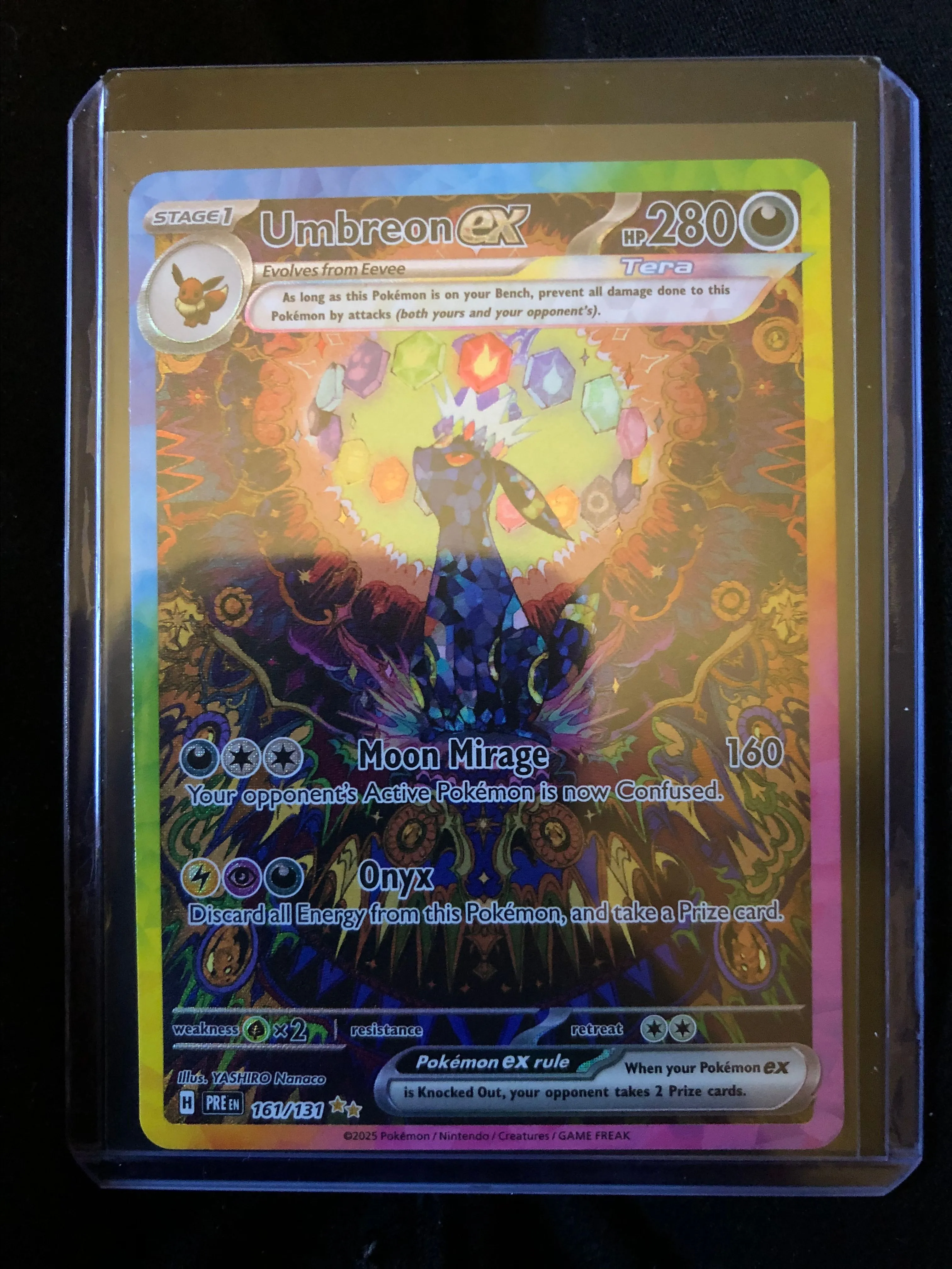 Product image for Umbreon ex prizmatic
